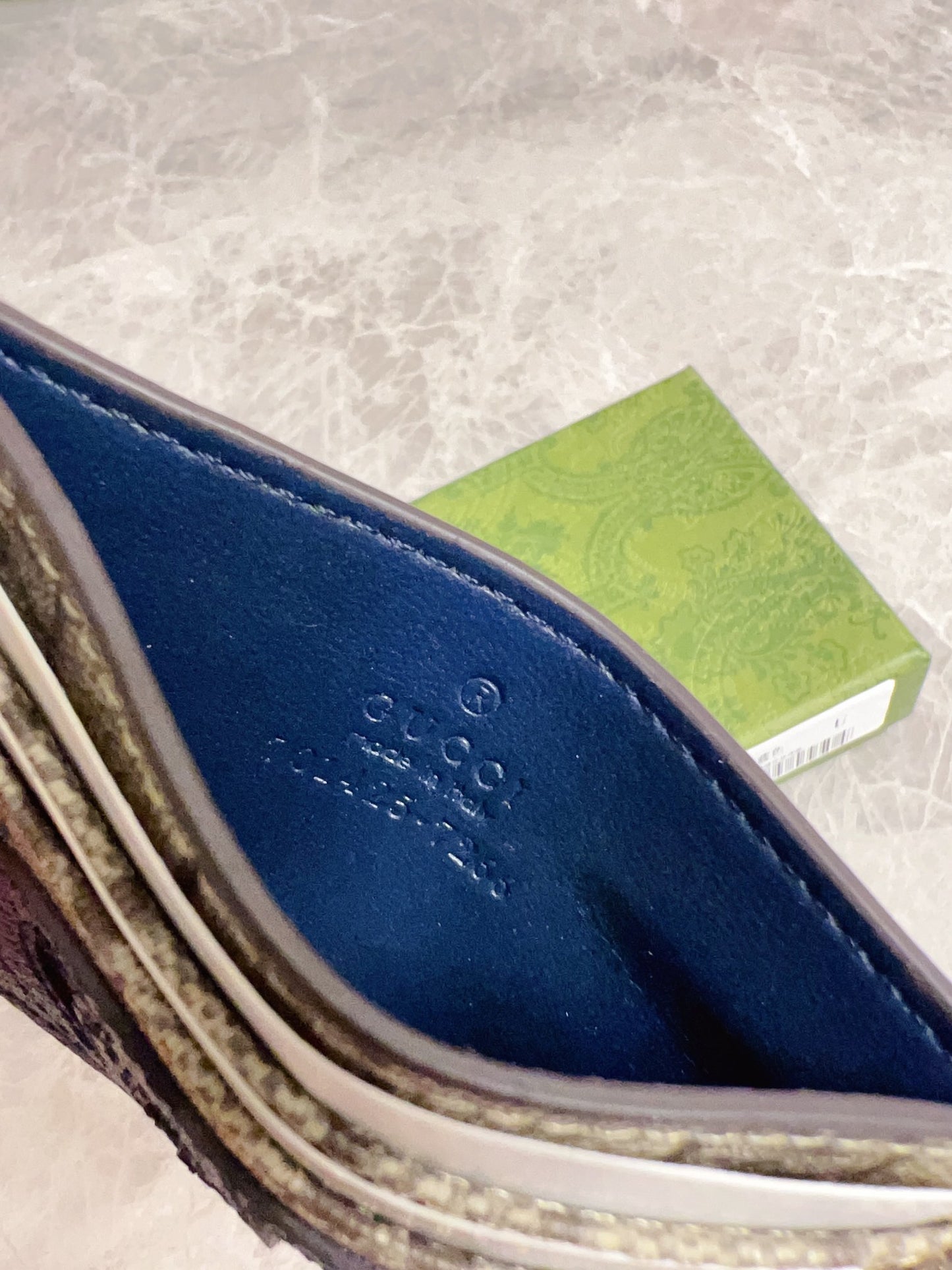 Gucci Card Case With Cut-Out Interlocking G