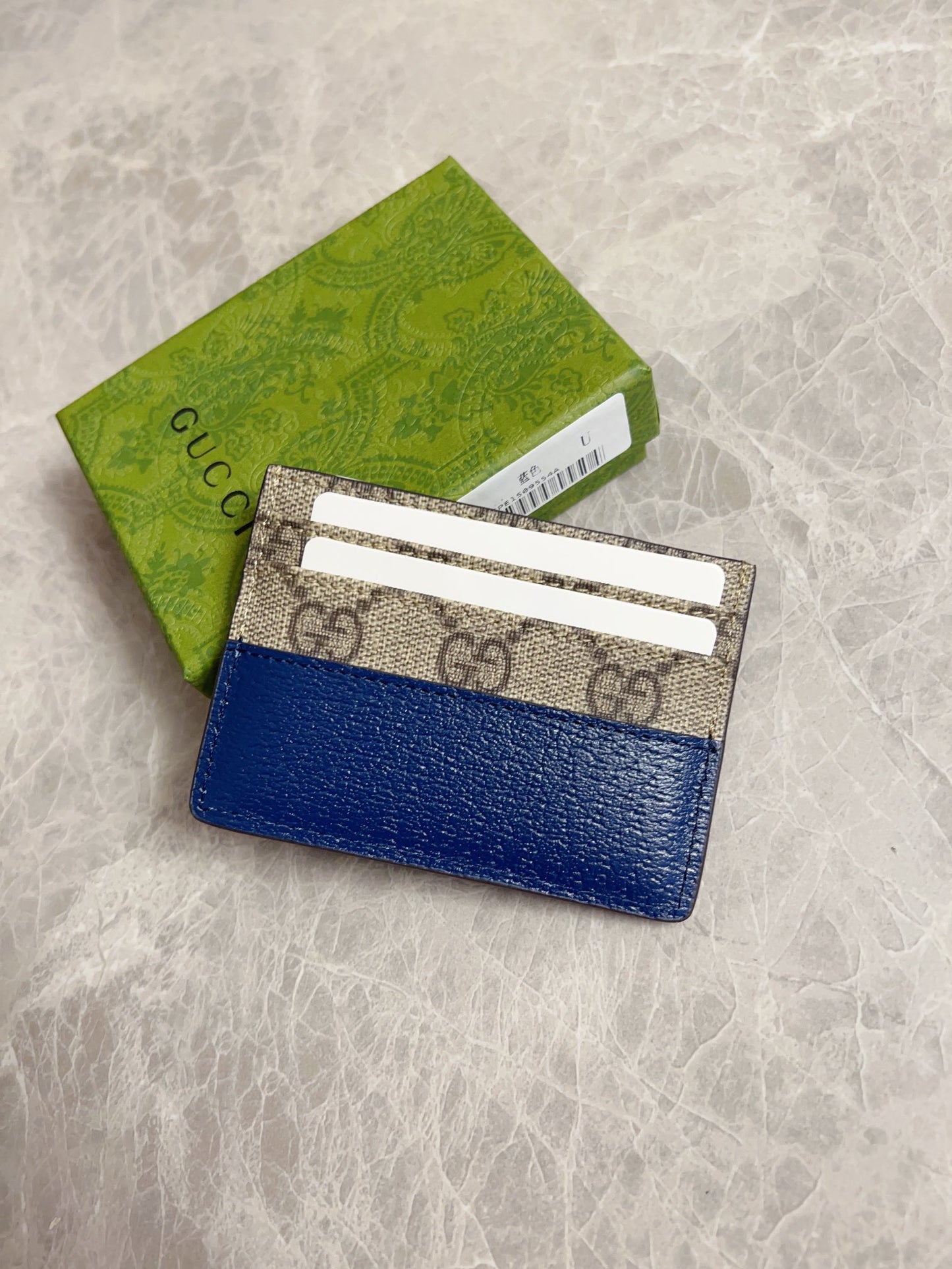 Gucci Card Case With Cut-Out Interlocking G