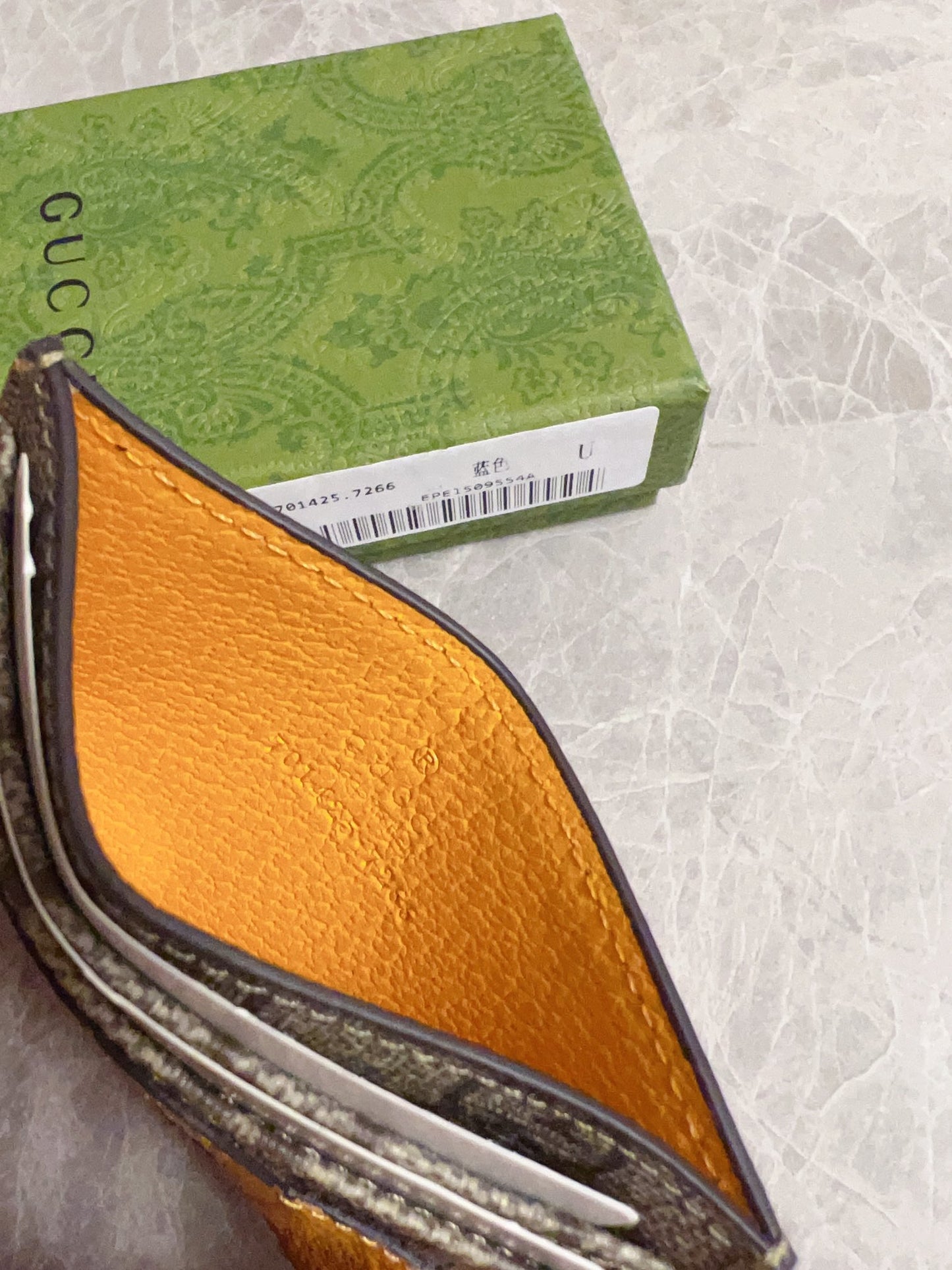 Gucci Card Case With Cut-Out Interlocking G