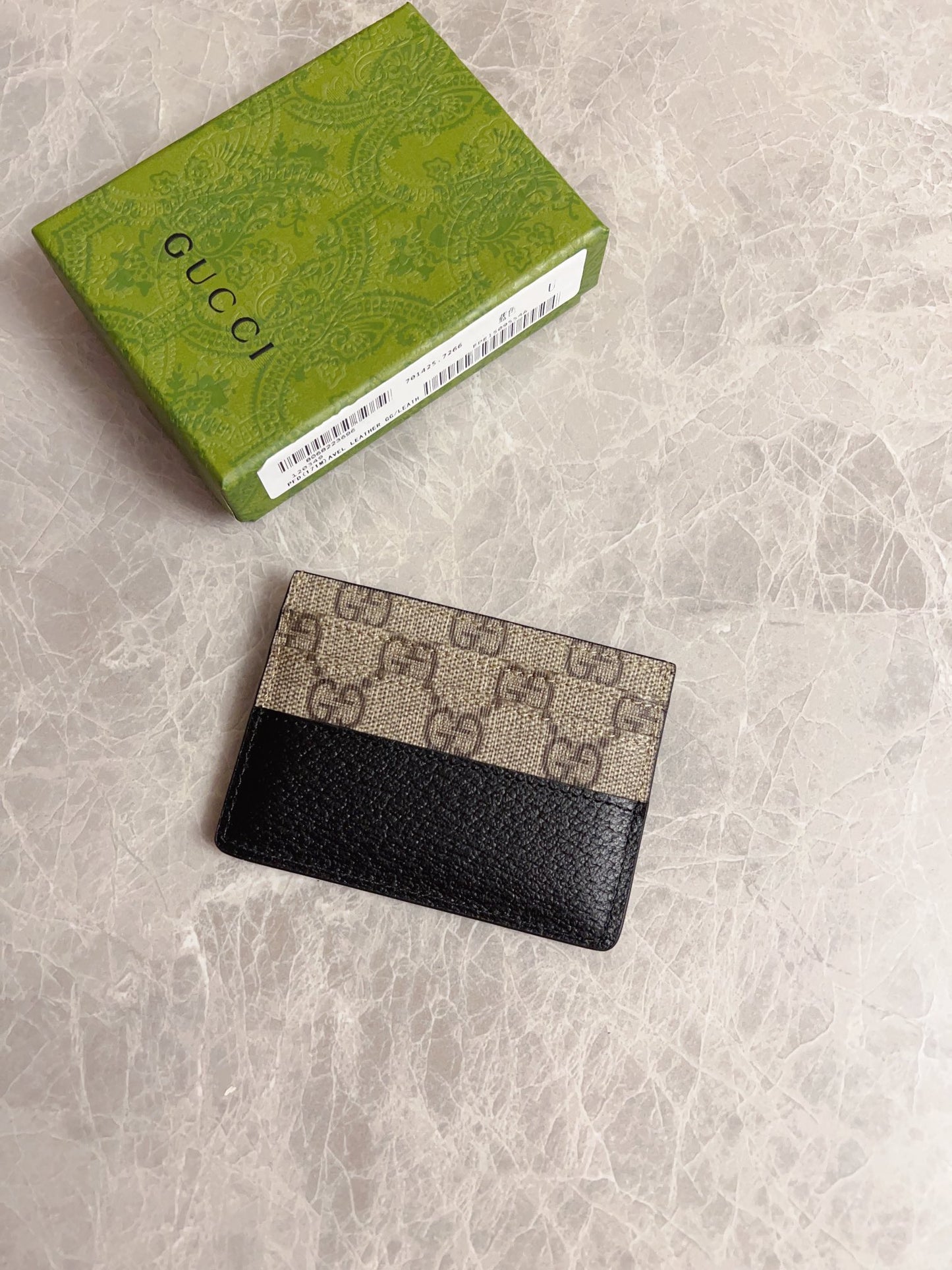 Gucci Card Case With Cut-Out Interlocking G