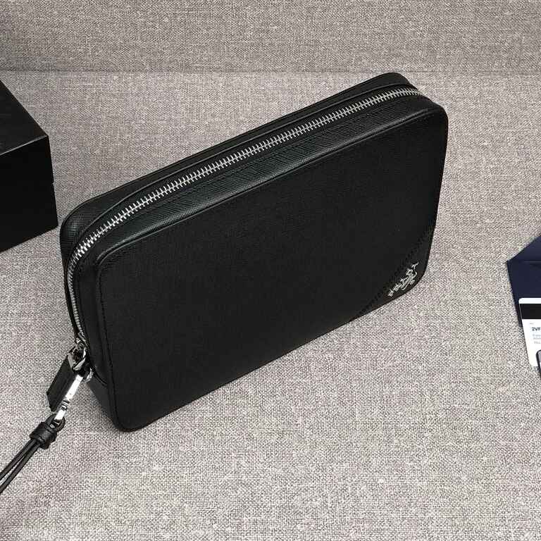 Prada Leather Clutch