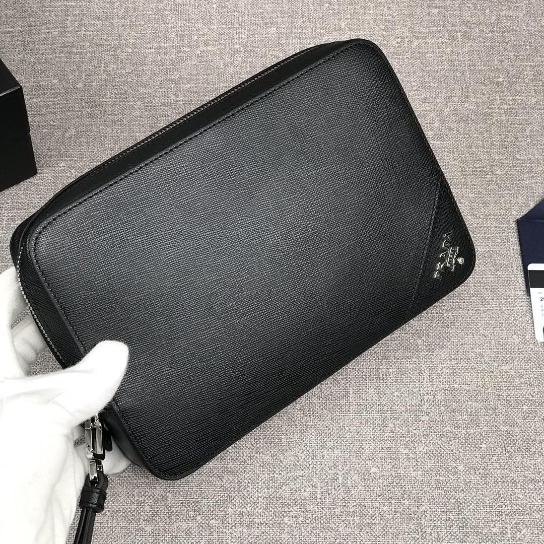 Prada Leather Clutch