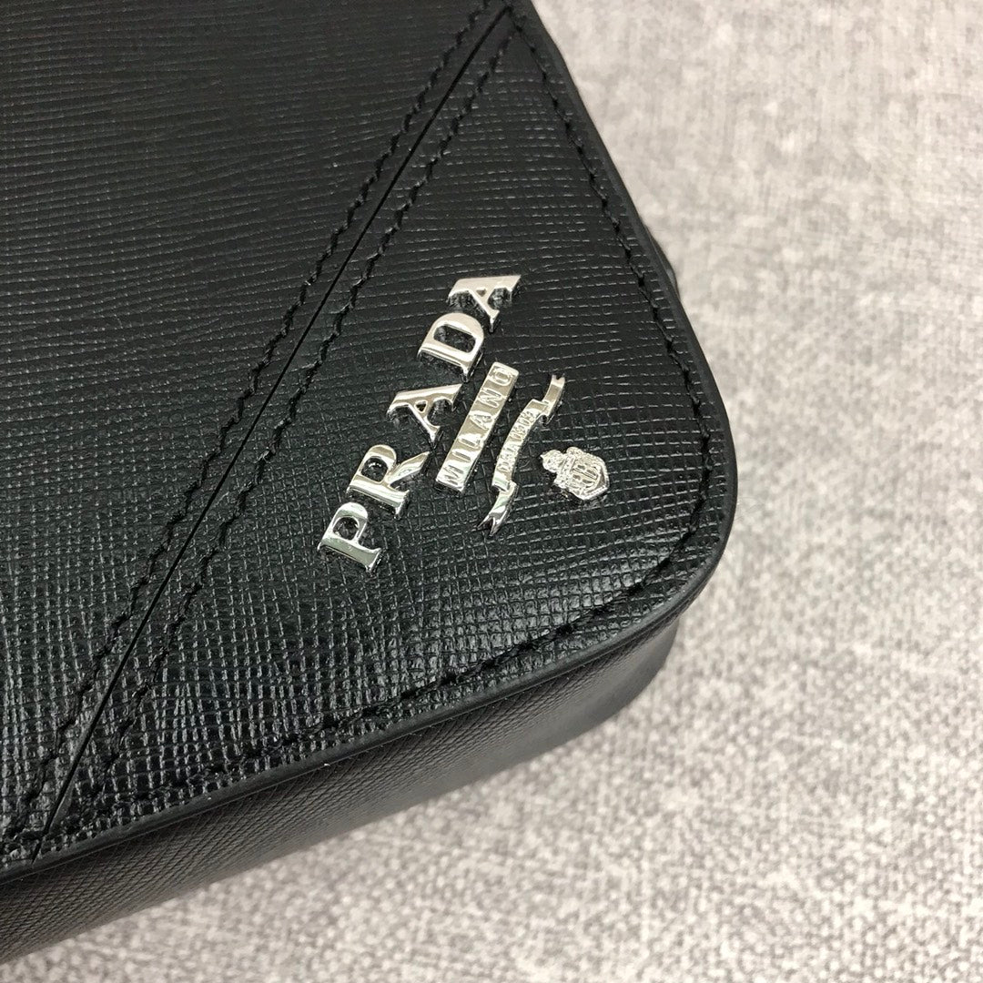 Prada Leather Clutch