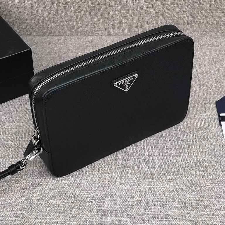 Prada Leather Clutch