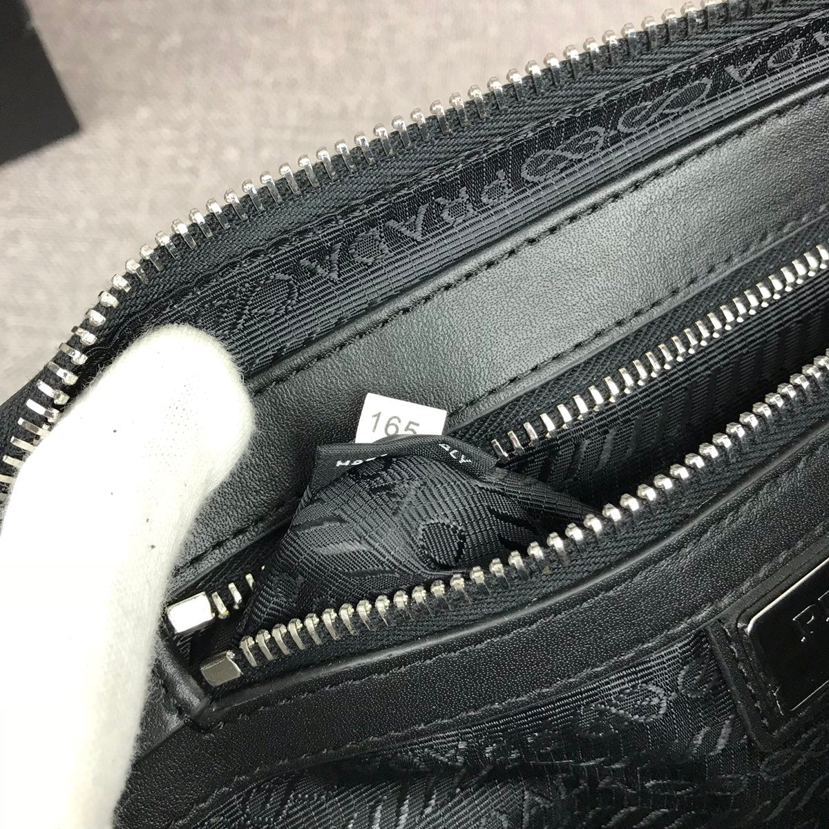 Prada Leather Clutch