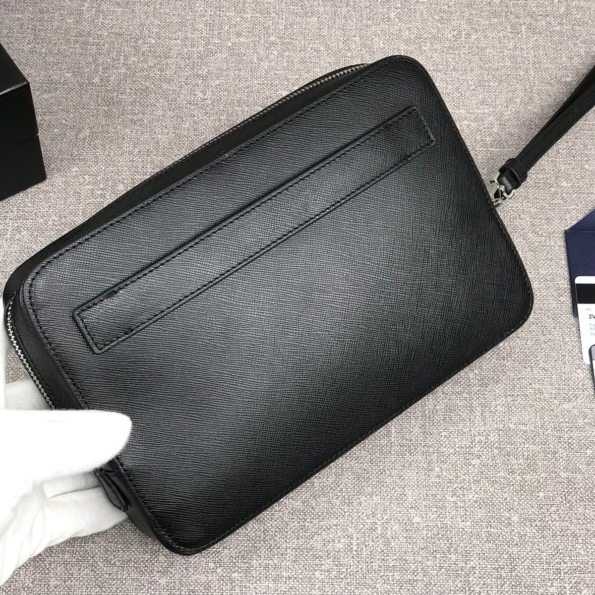 Prada Leather Clutch