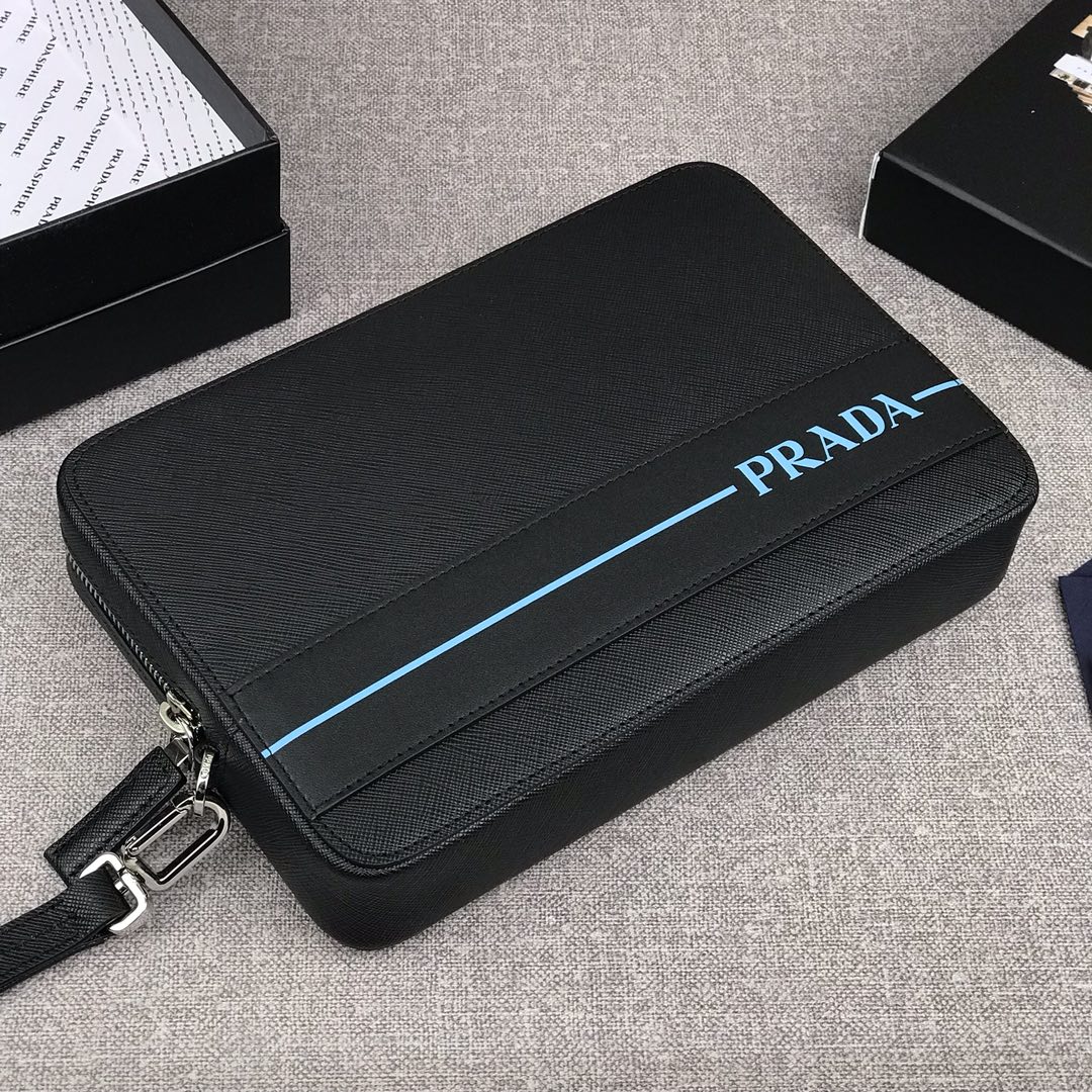 Prada Leather Clutch