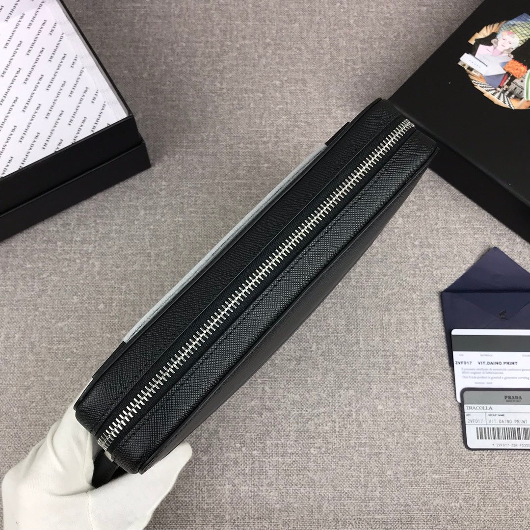 Prada Leather Clutch