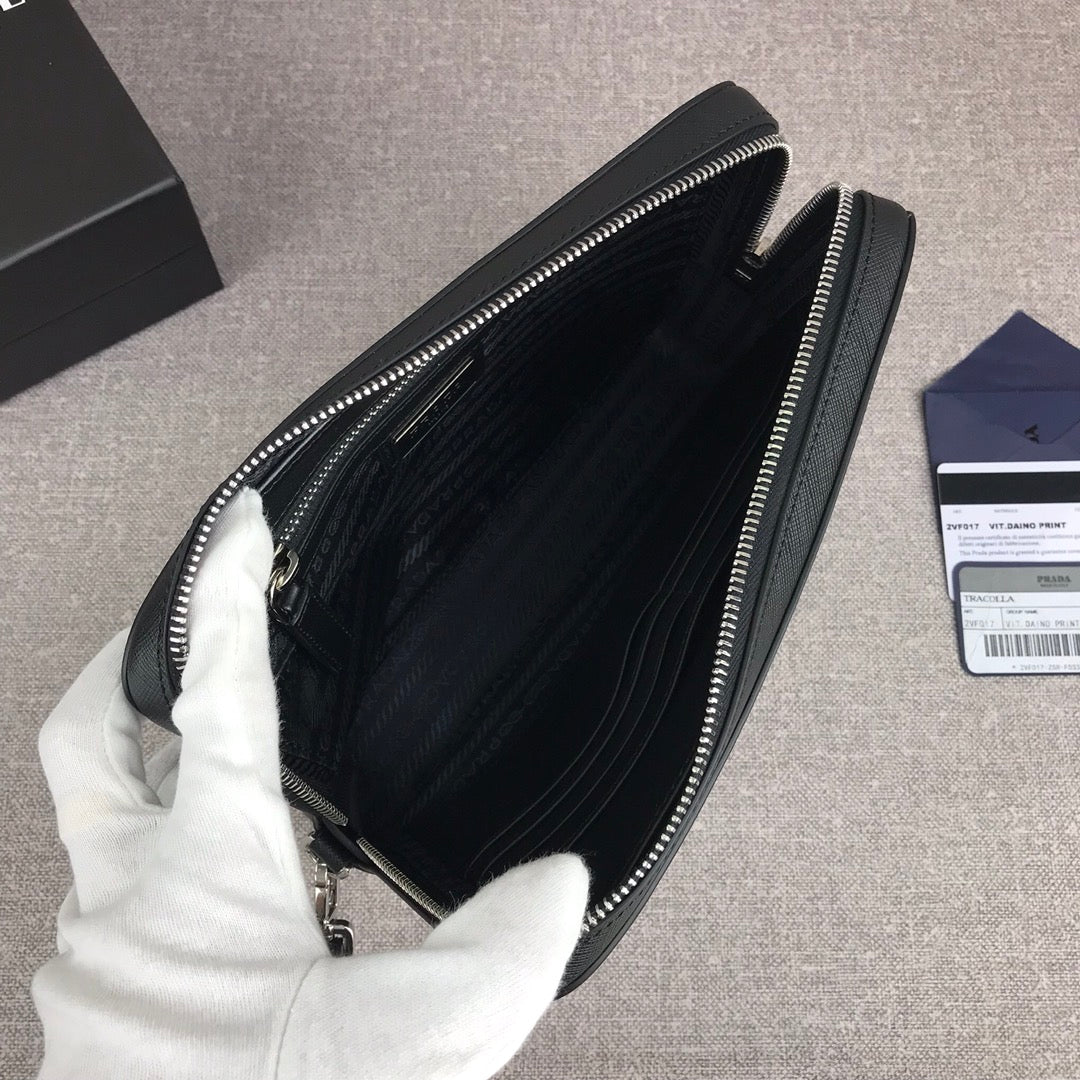 Prada Leather Clutch