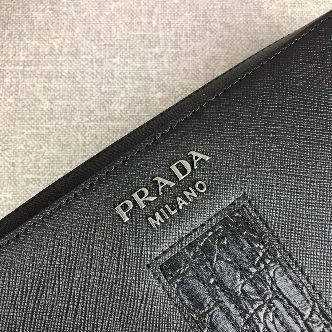 Prada Leather Clutch
