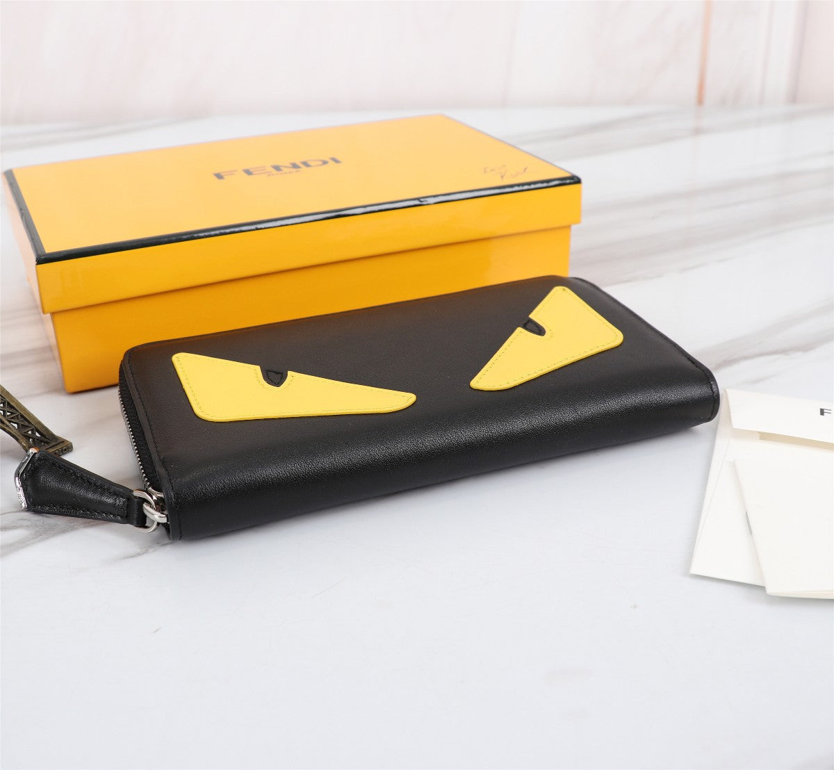 Fendi Zip Around Wallet