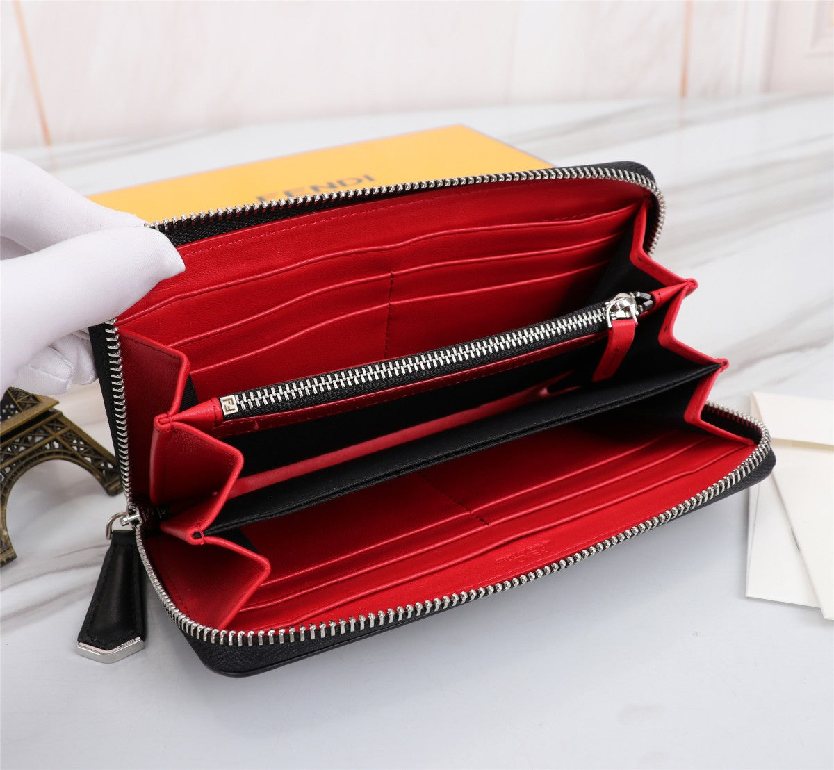 Fendi Zip Around Wallet