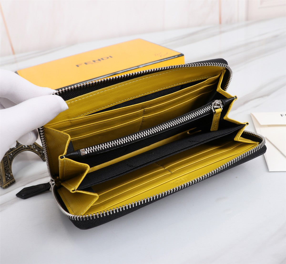 Fendi Zip Around Wallet