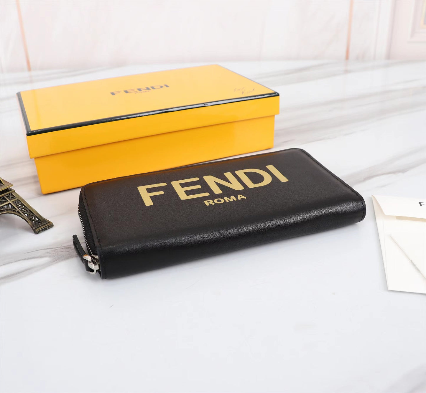 Fendi Zip Around Wallet
