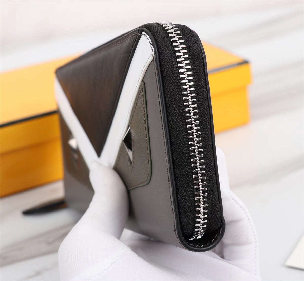 Fendi Zip Around Wallet