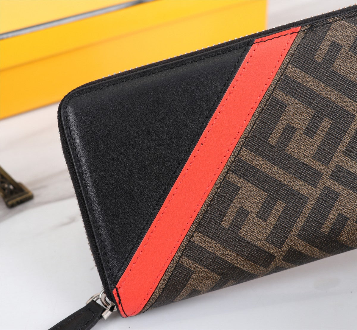 Fendi Zip Around Wallet