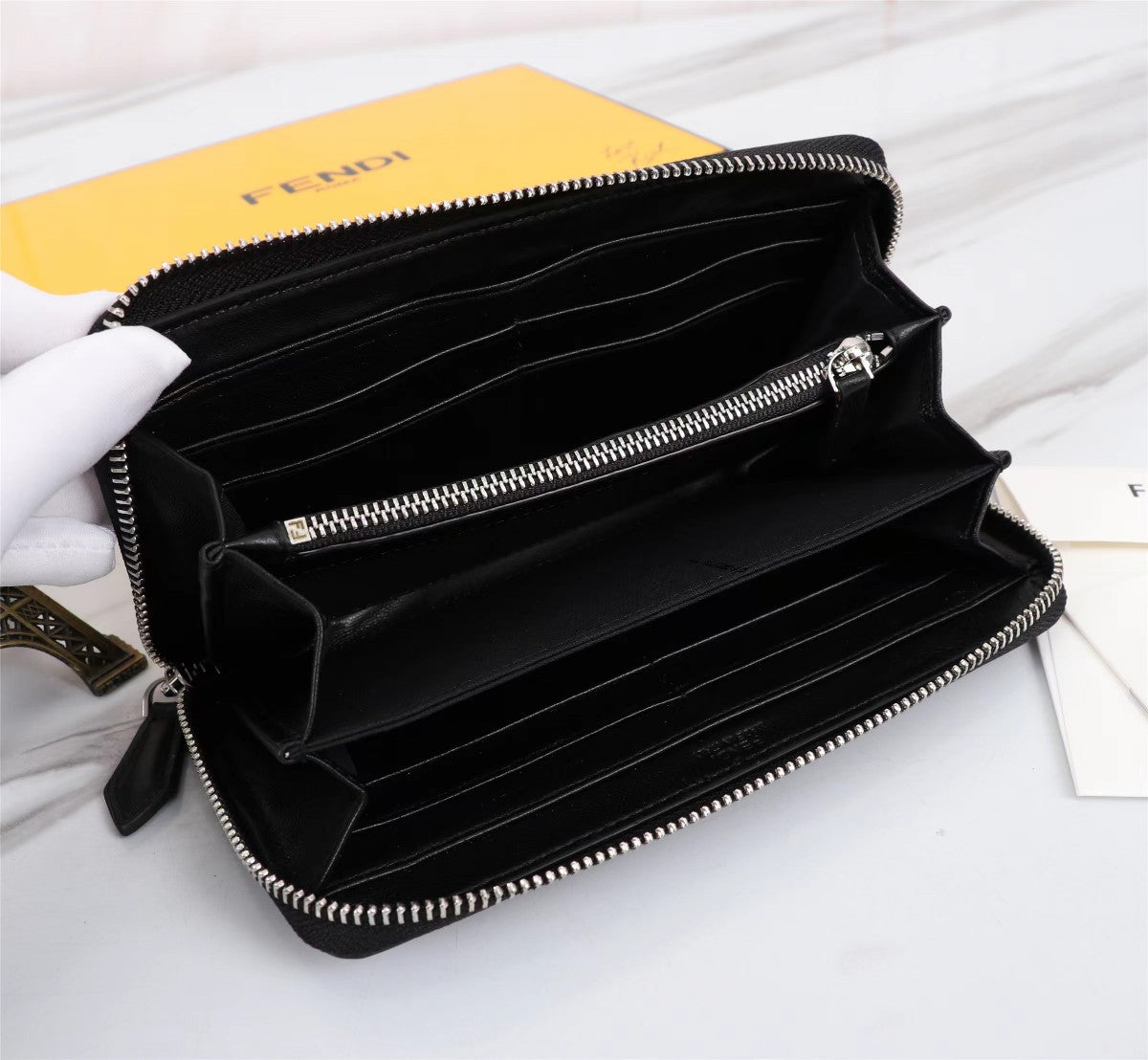 Fendi Zip Around Wallet