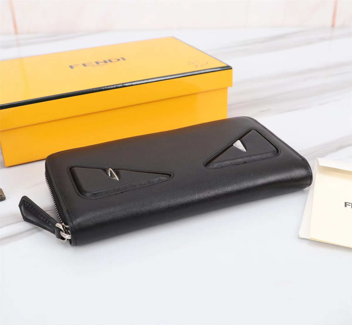 Fendi Zip Around Wallet