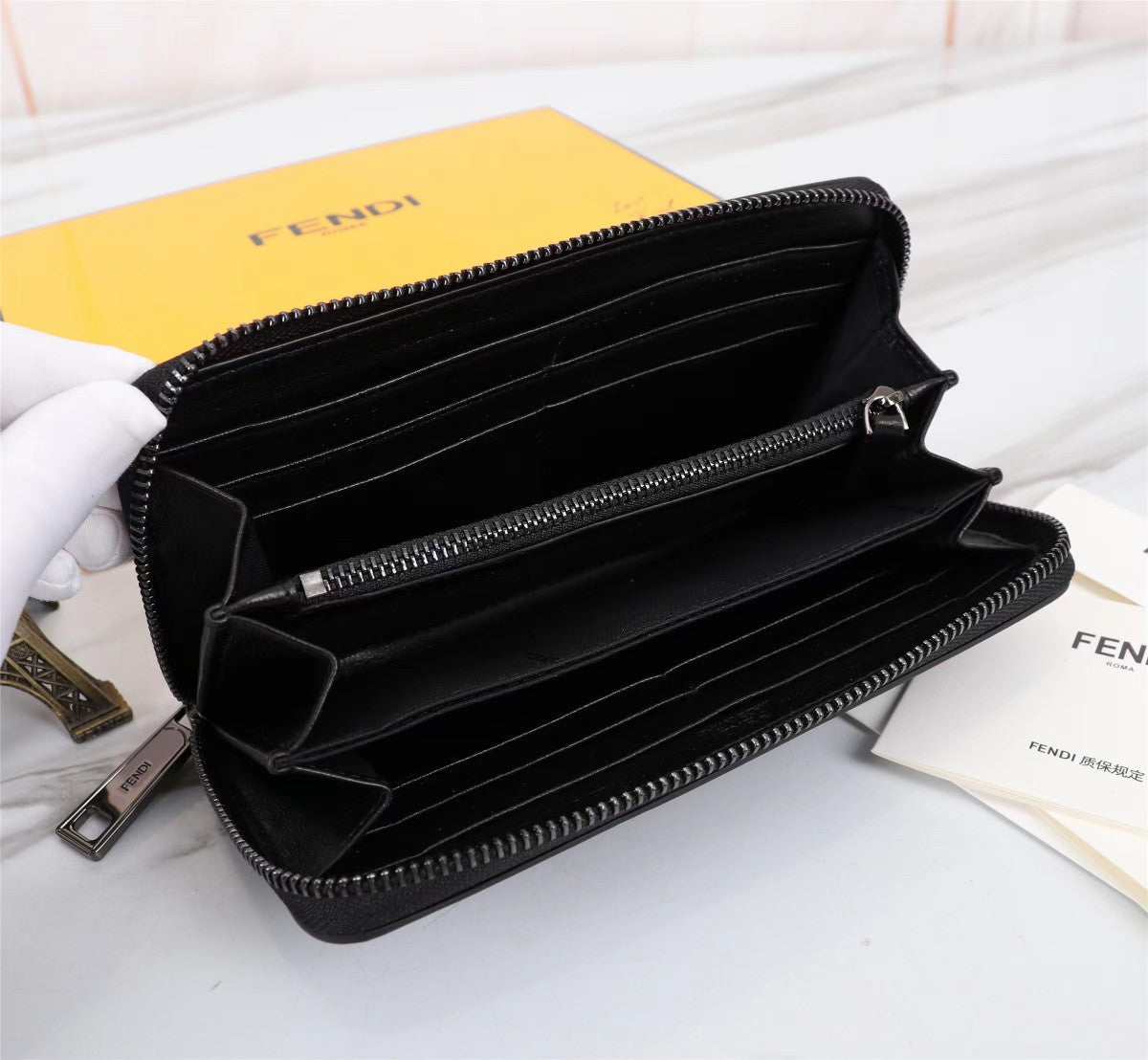 Fendi Zip Around Wallet