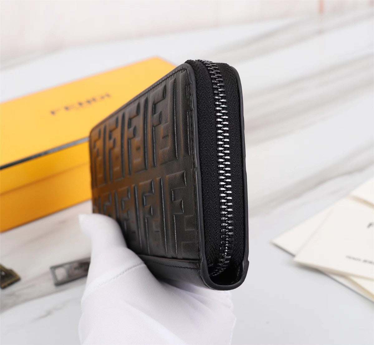 Fendi Zip Around Wallet