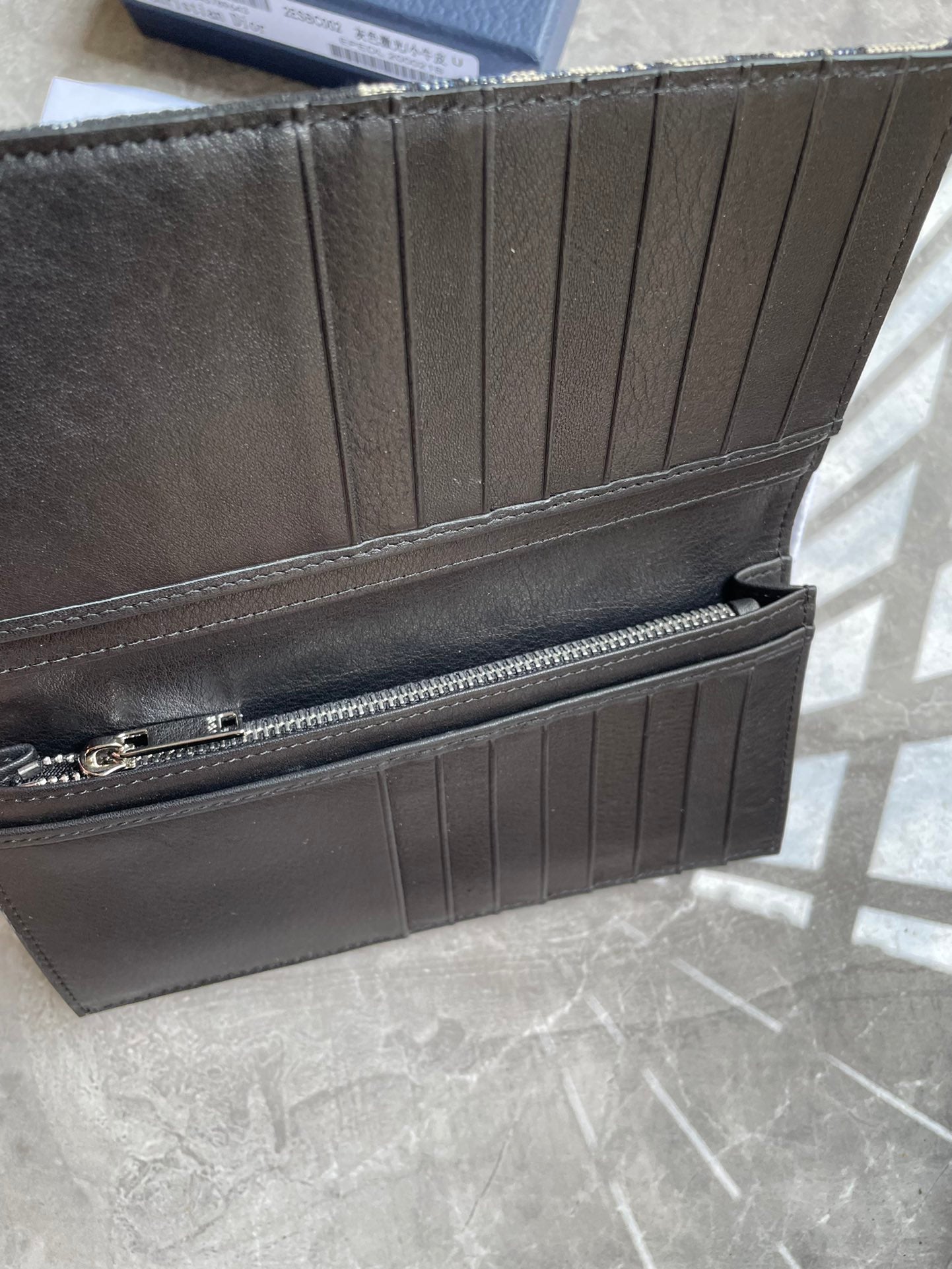 Dior Zipped Long Wallet