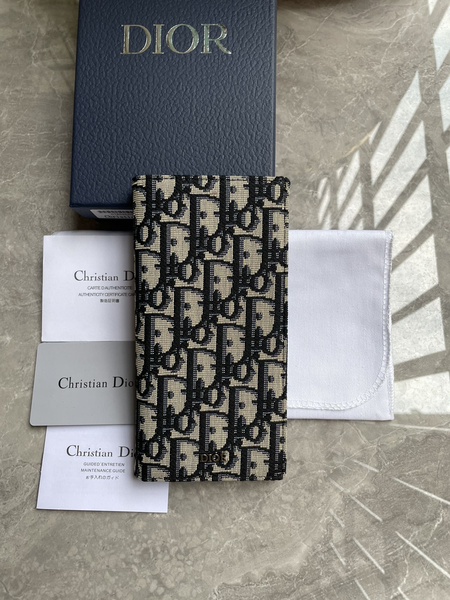 Dior Zipped Long Wallet
