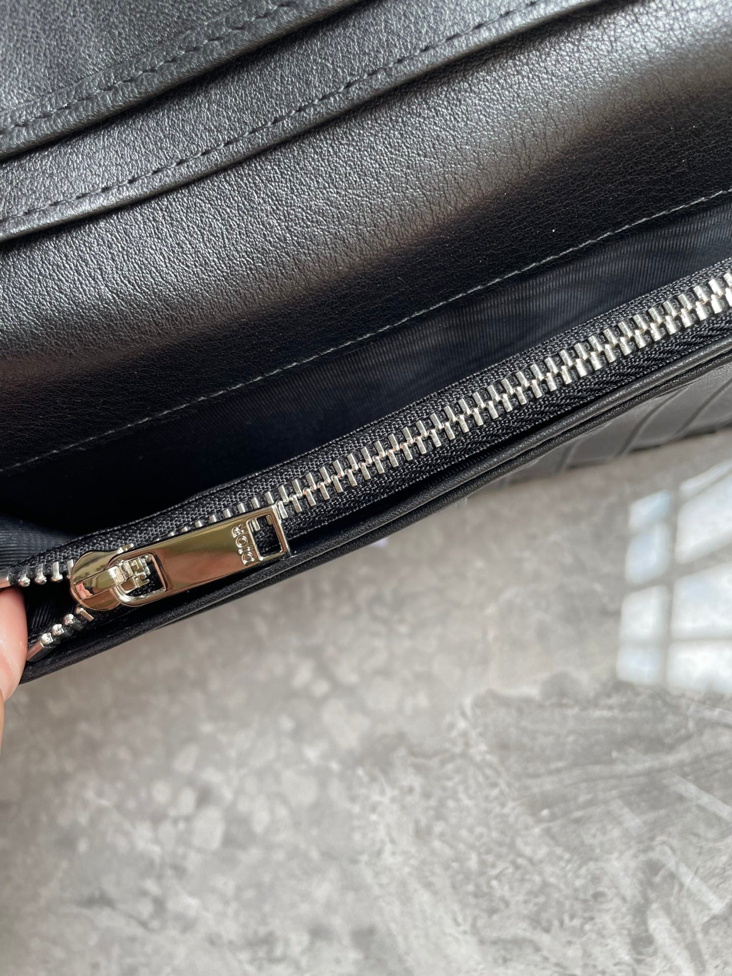 Dior Zipped Long Wallet