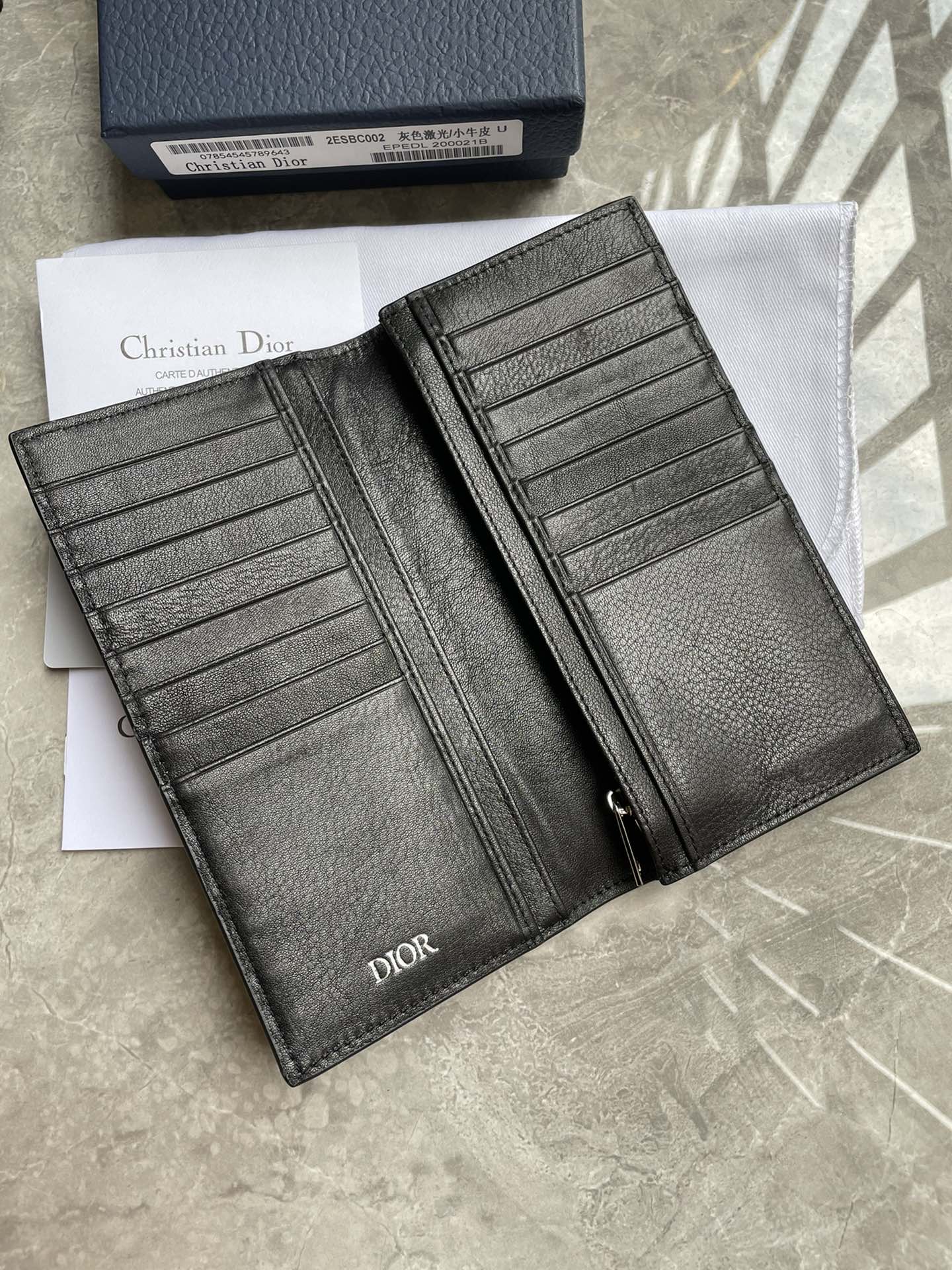 Dior Zipped Long Wallet