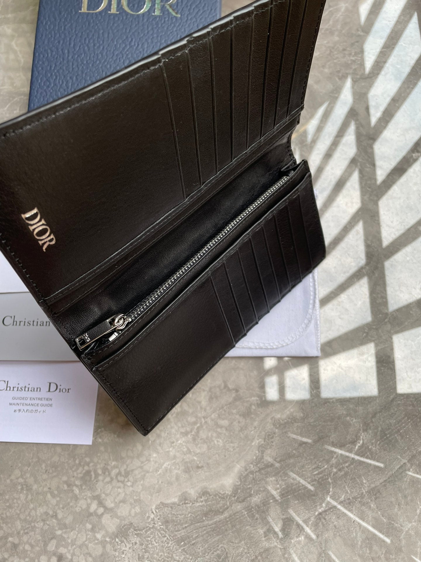 Dior Zipped Long Wallet