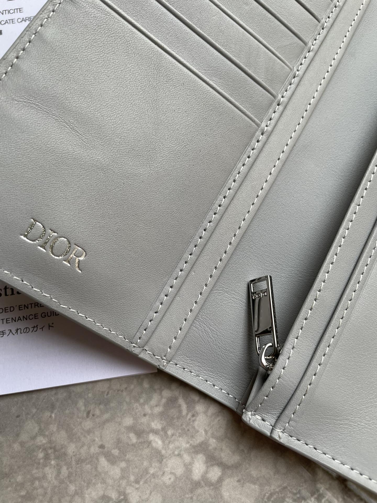 Dior Zipped Long Wallet