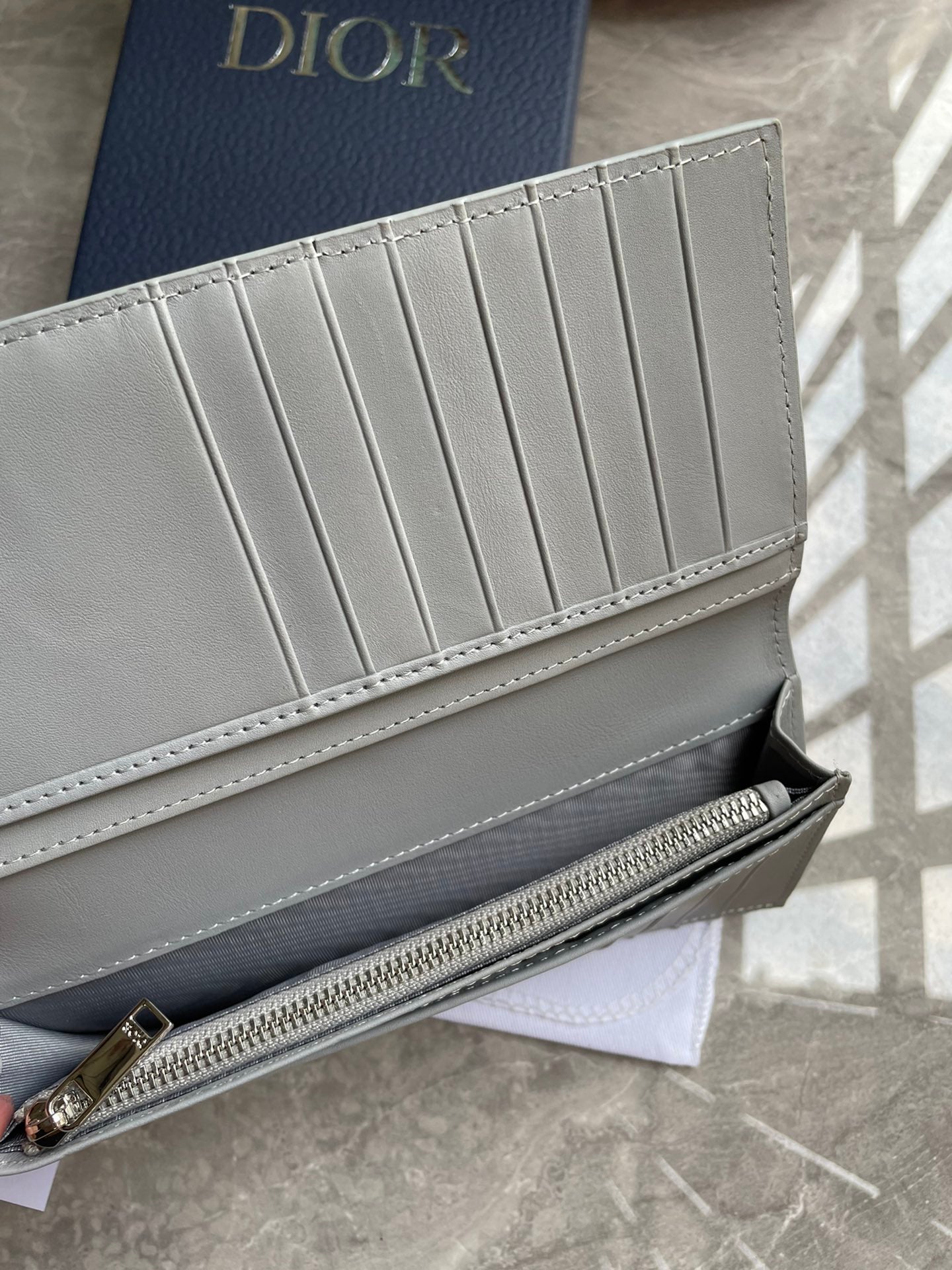Dior Zipped Long Wallet