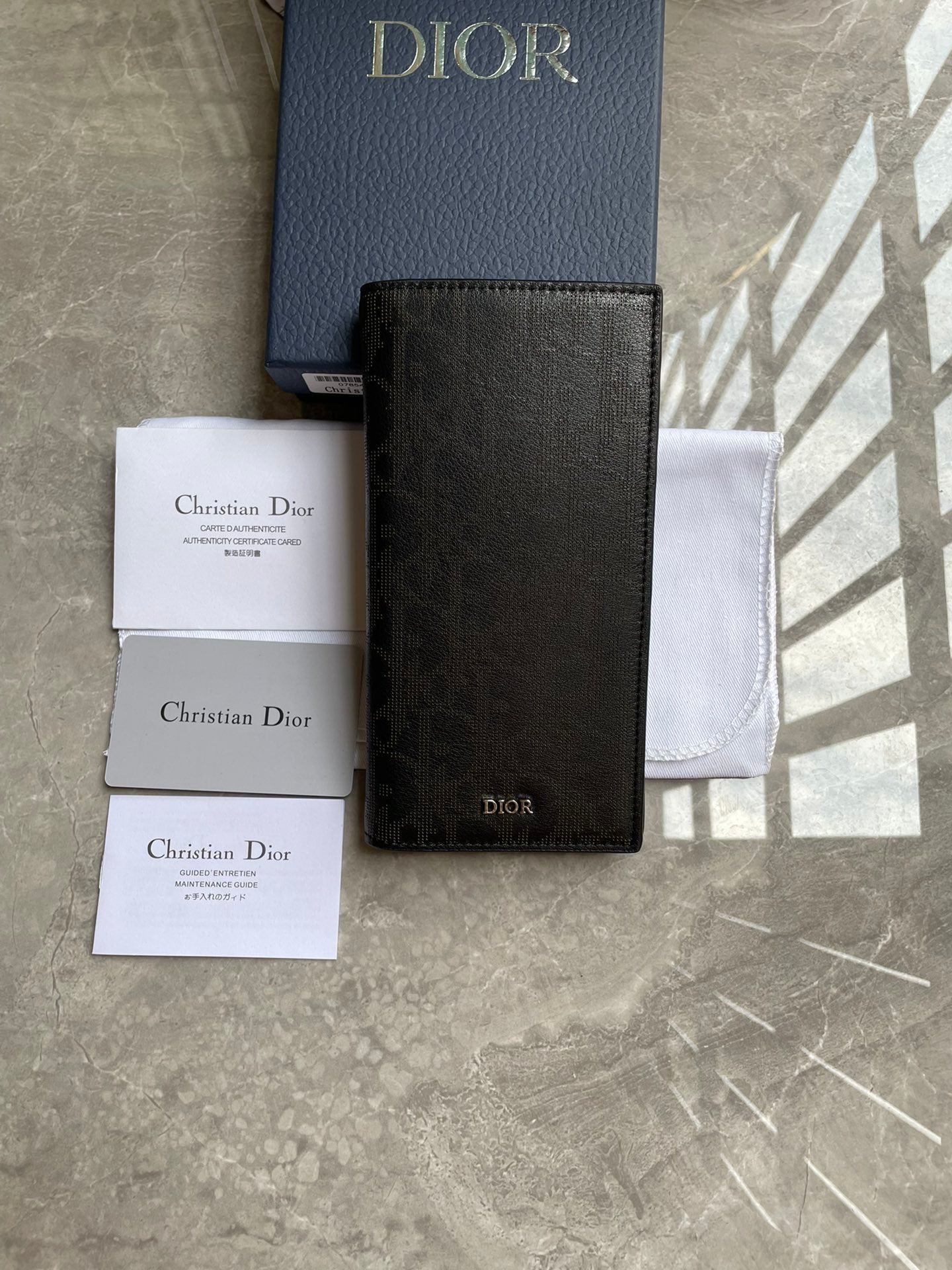 Dior Zipped Long Wallet