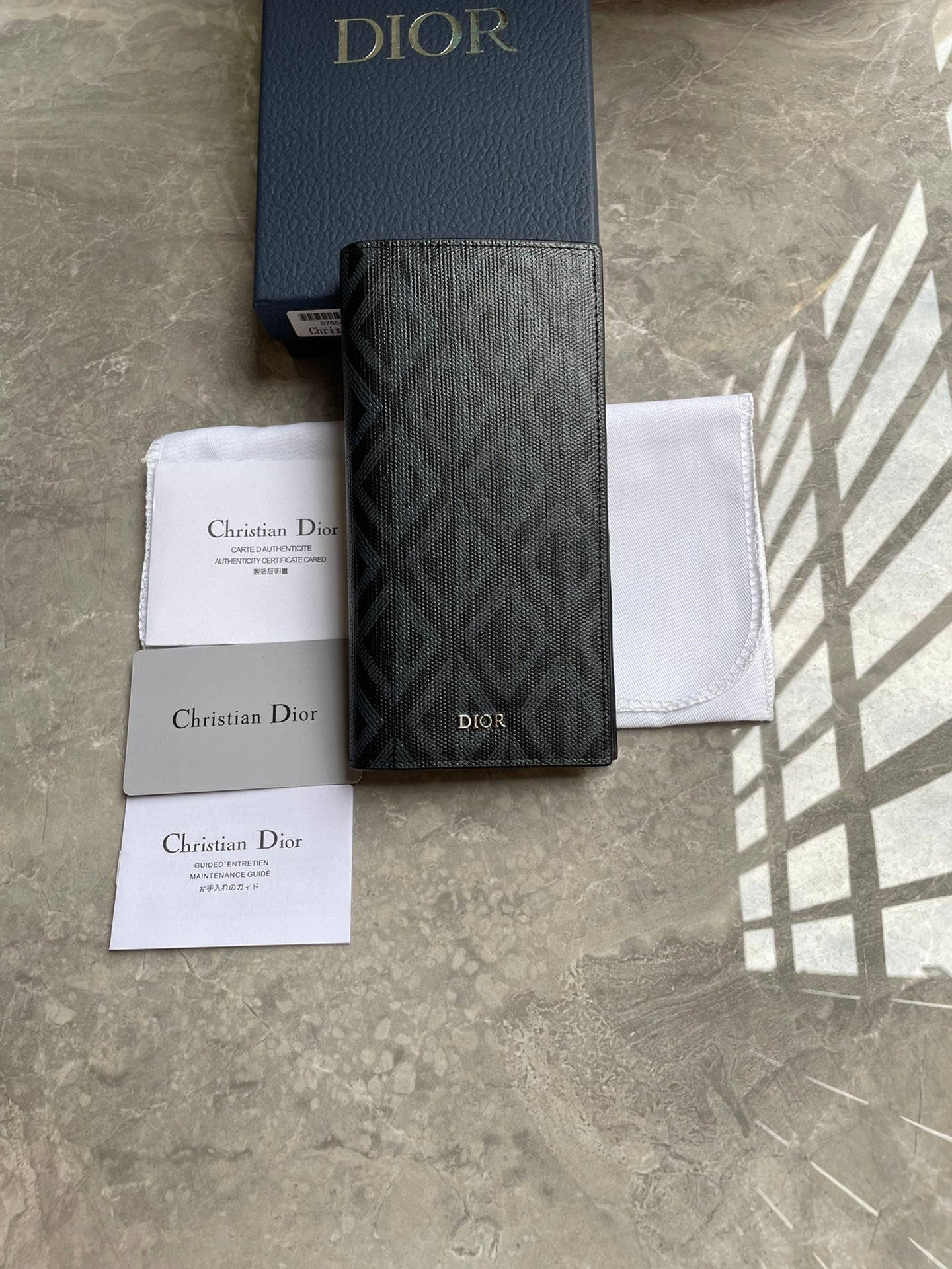 Dior Zipped Long Wallet