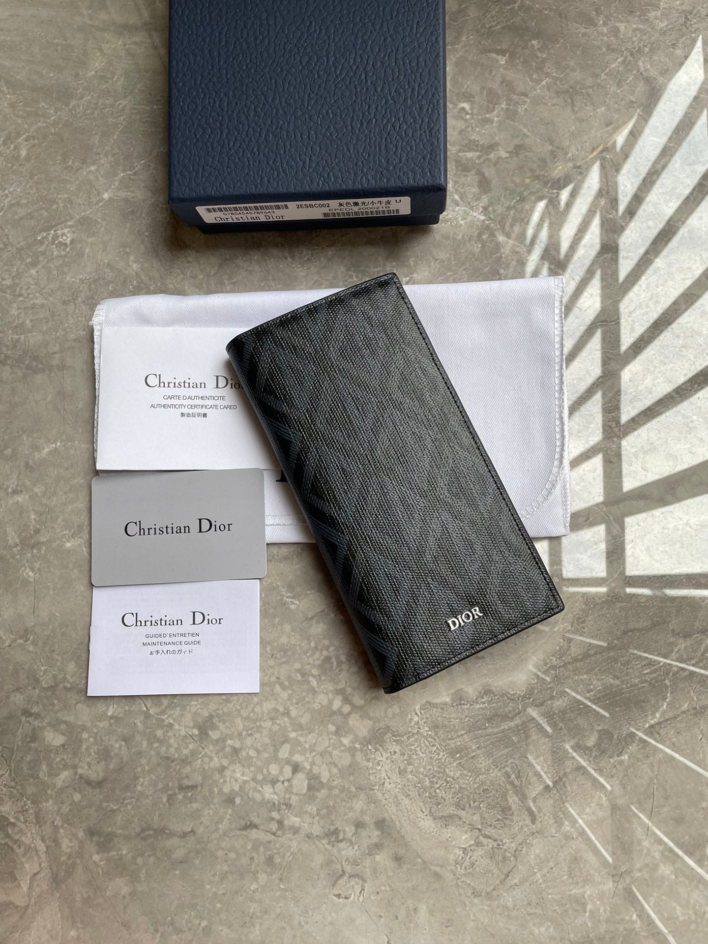Dior Zipped Long Wallet