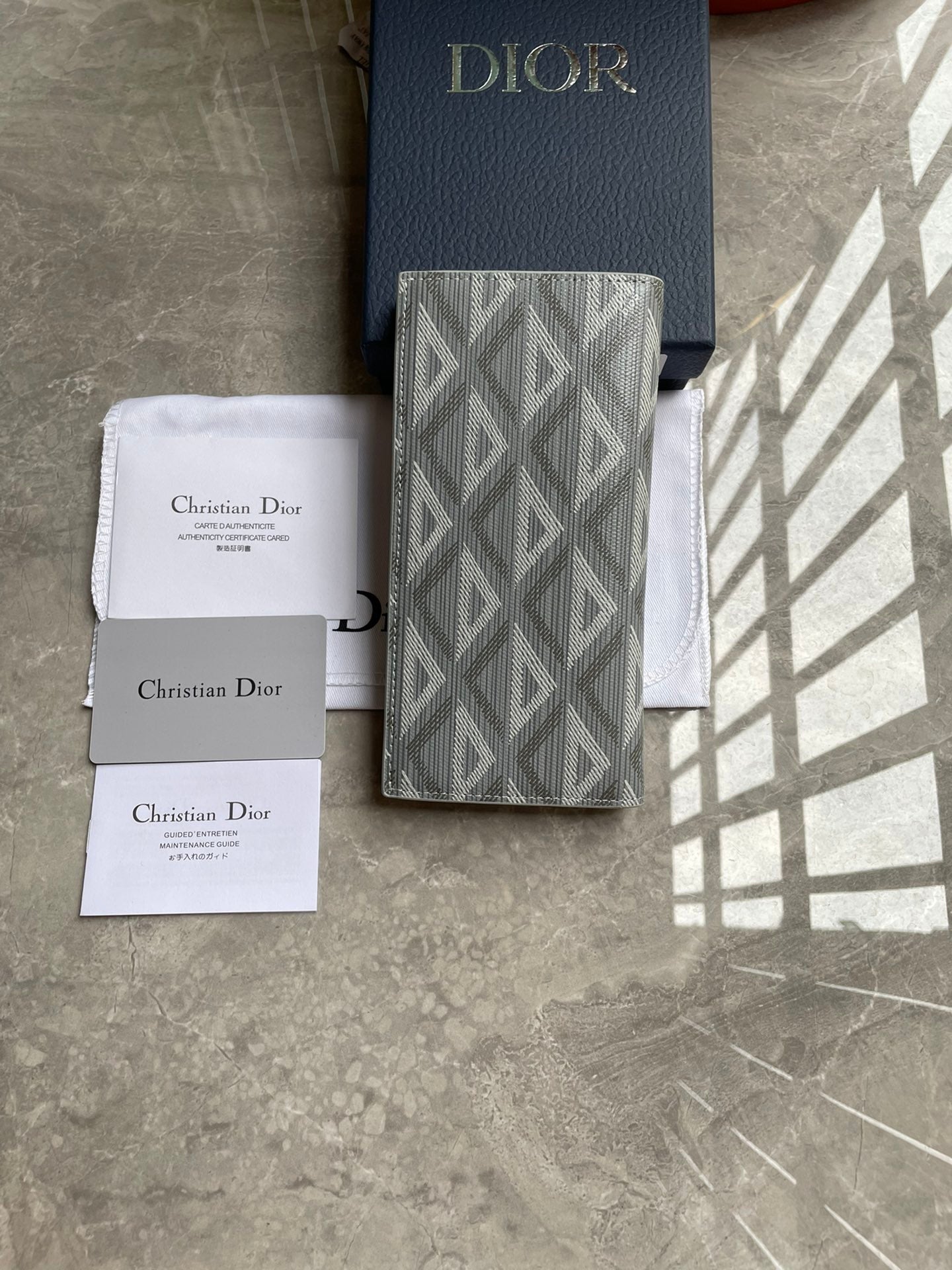 Dior Zipped Long Wallet