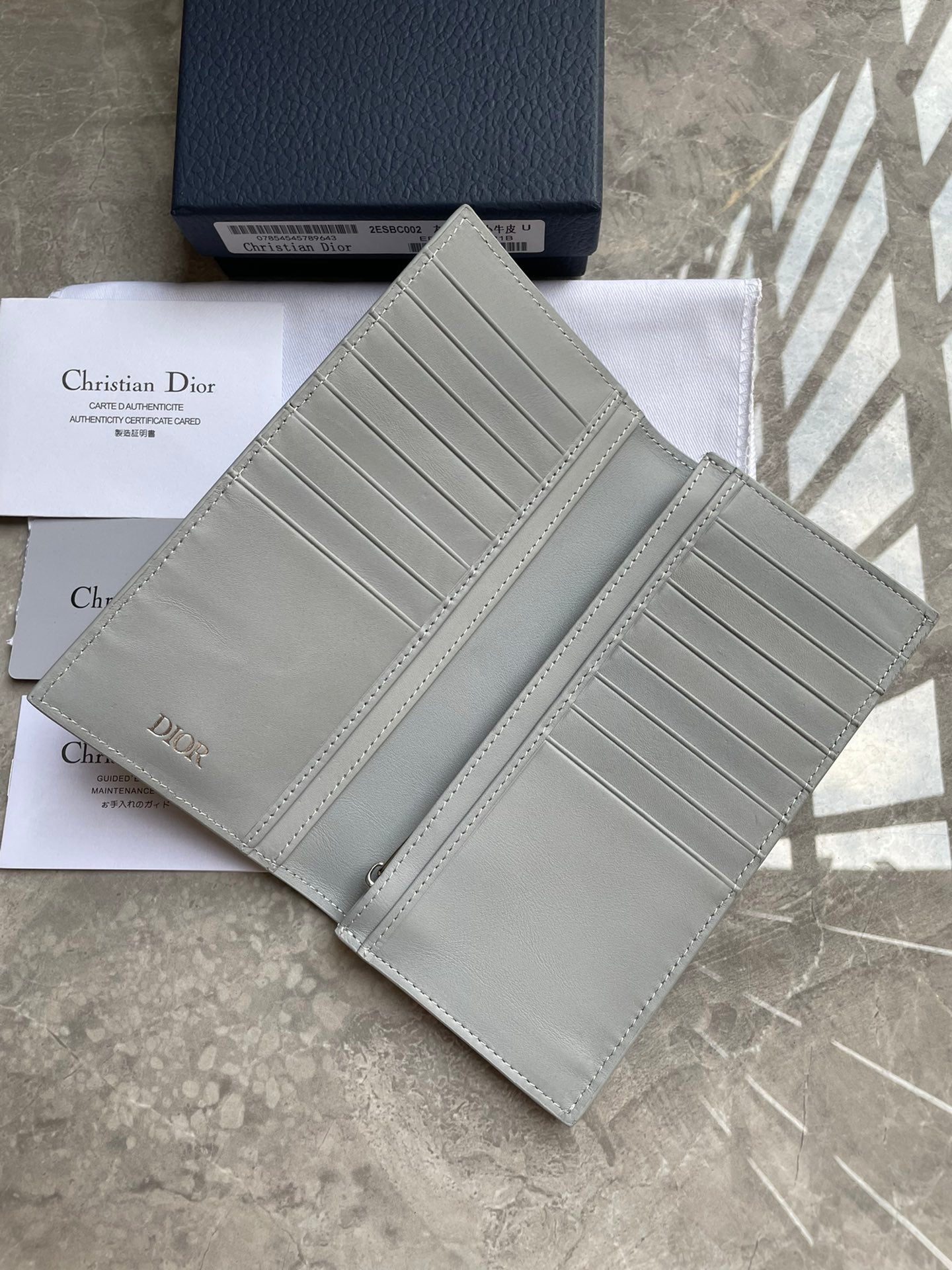 Dior Zipped Long Wallet
