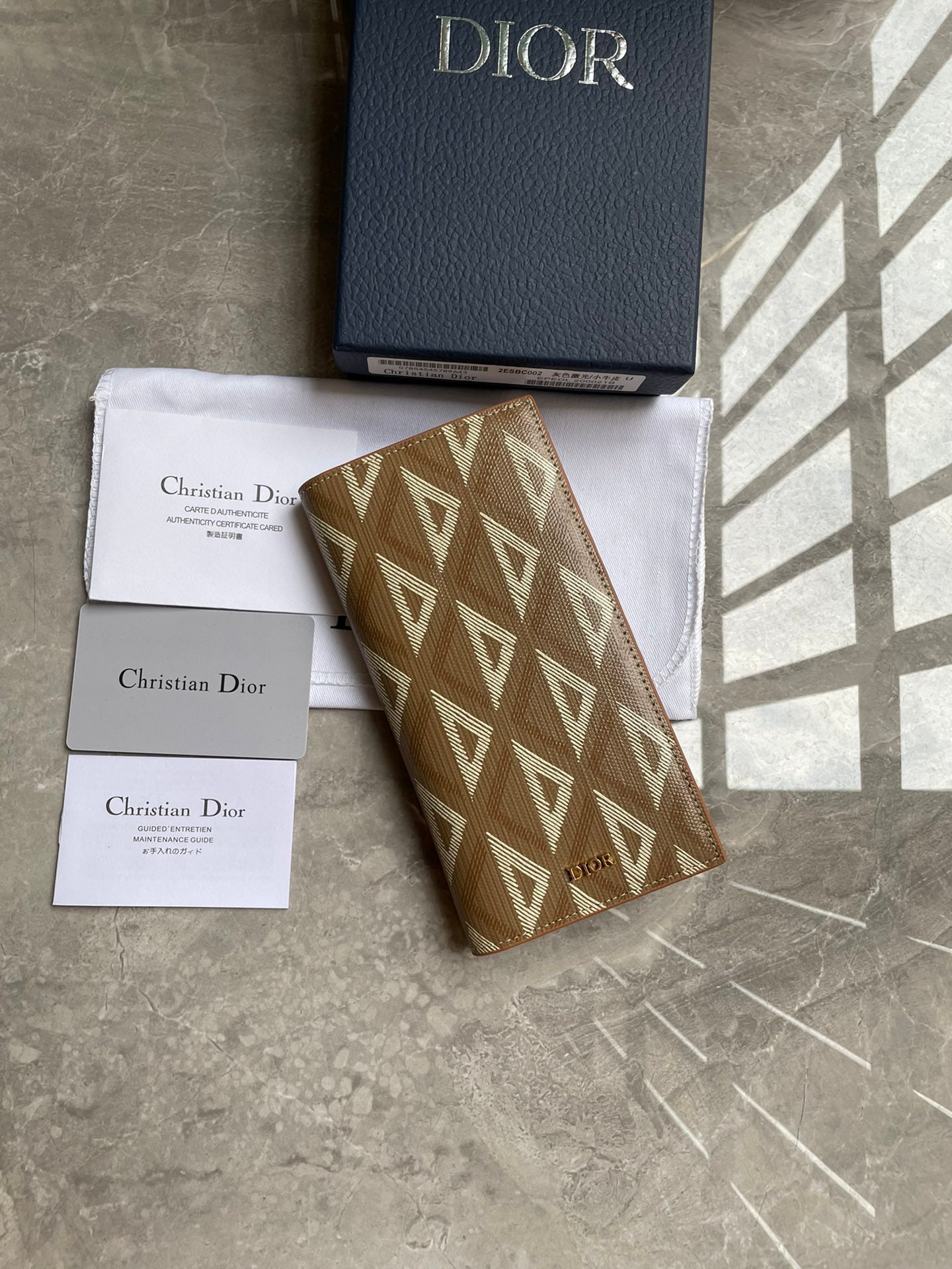 Dior Zipped Long Wallet