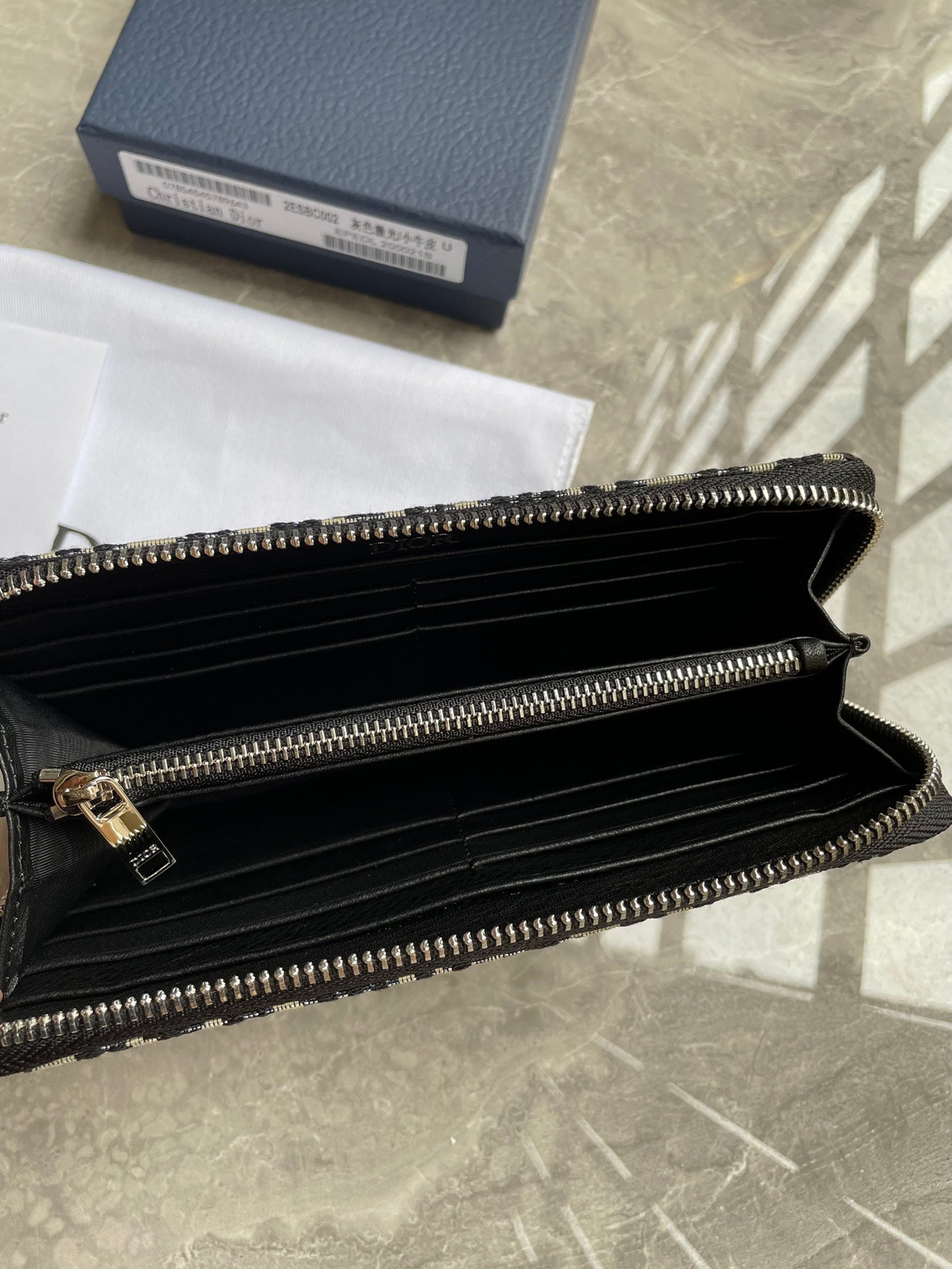 Dior Zipped Long Wallet