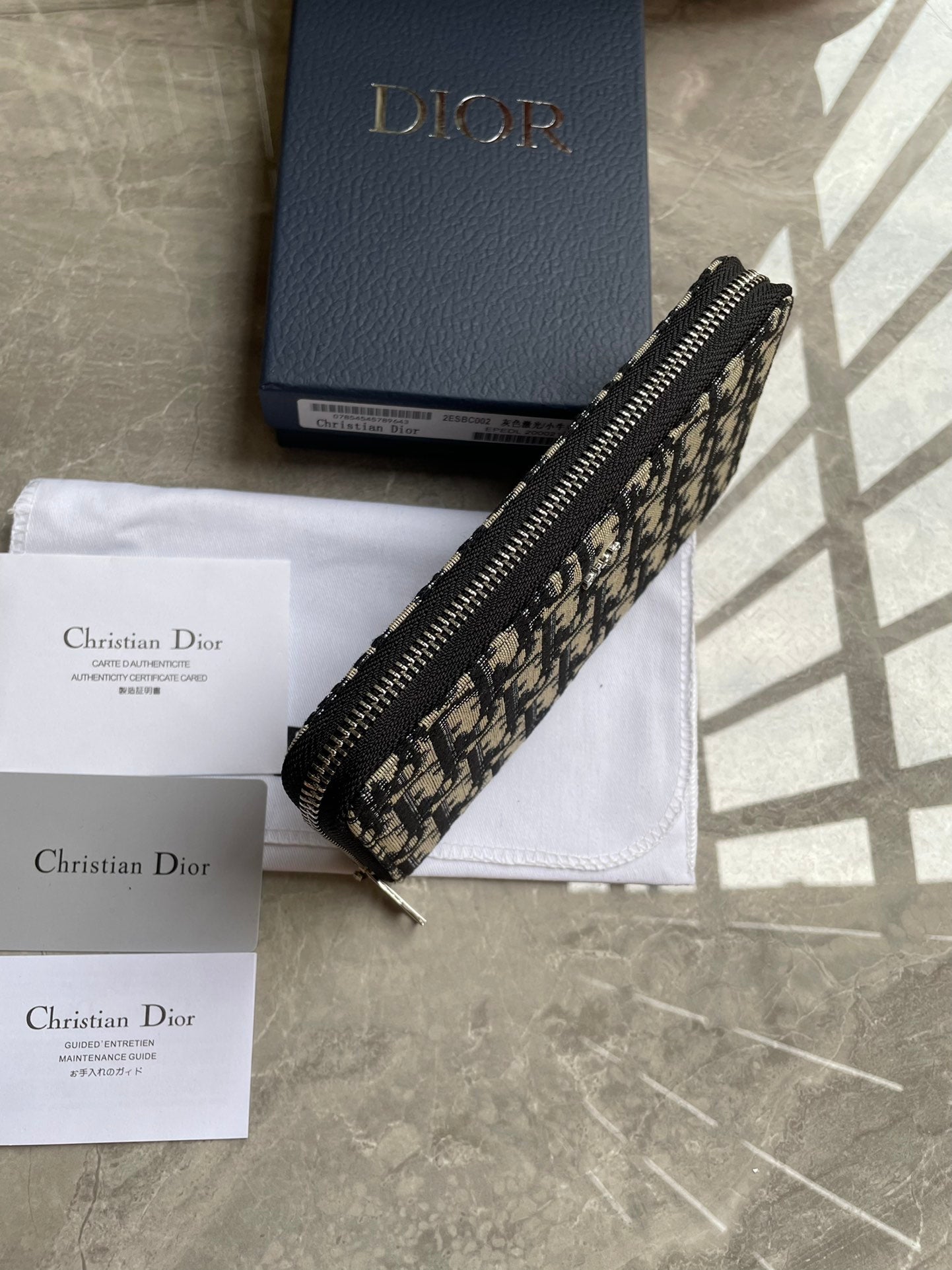 Dior Zipped Long Wallet