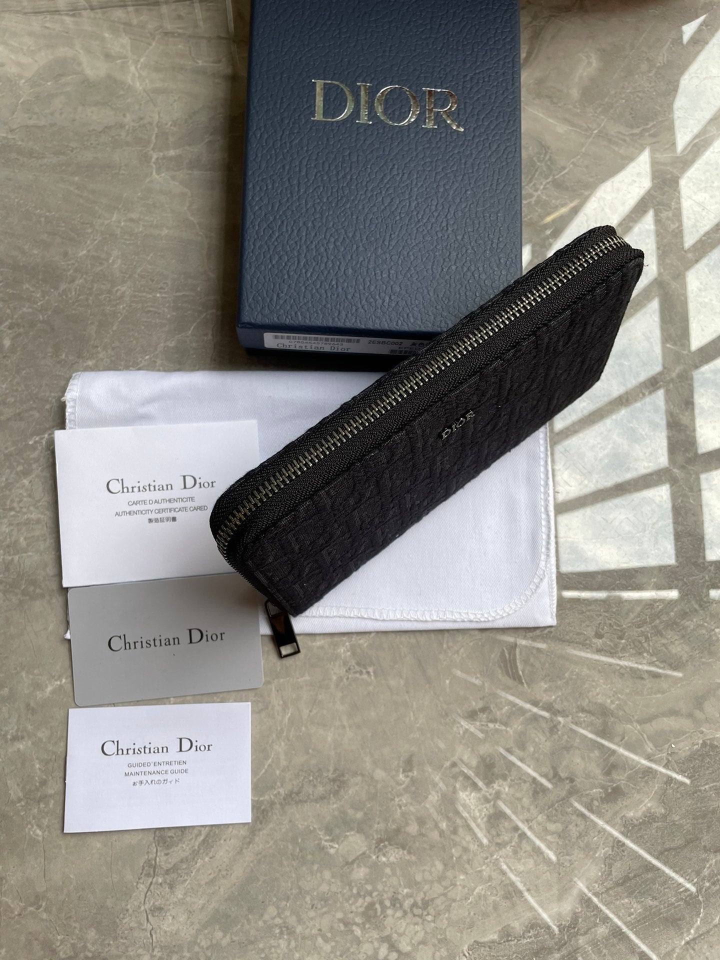 Dior Zipped Long Wallet