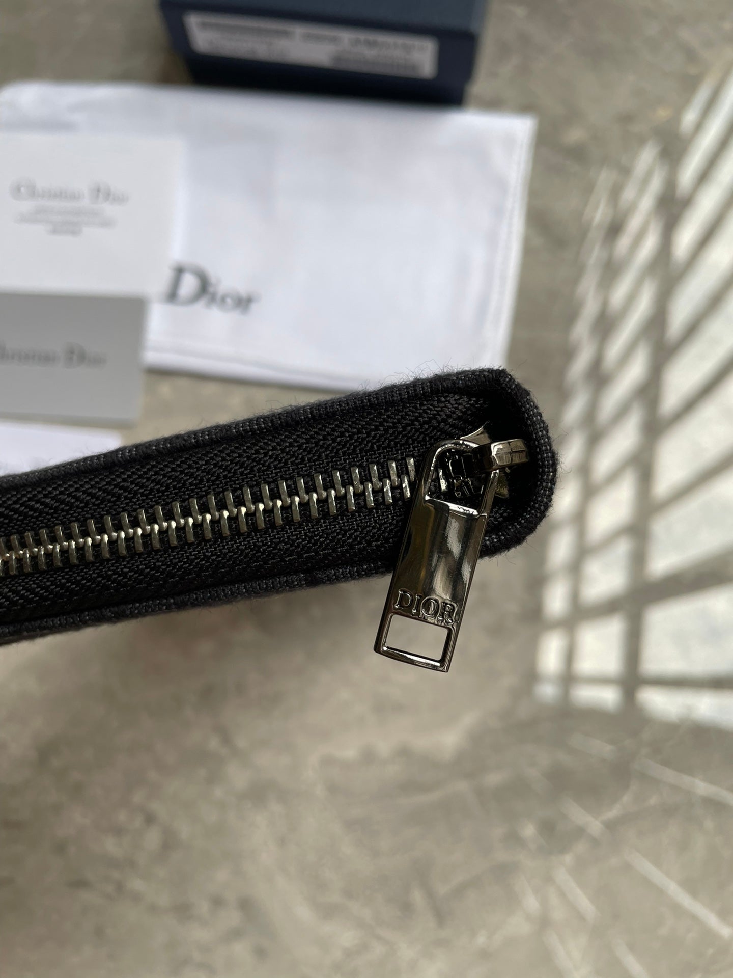 Dior Zipped Long Wallet