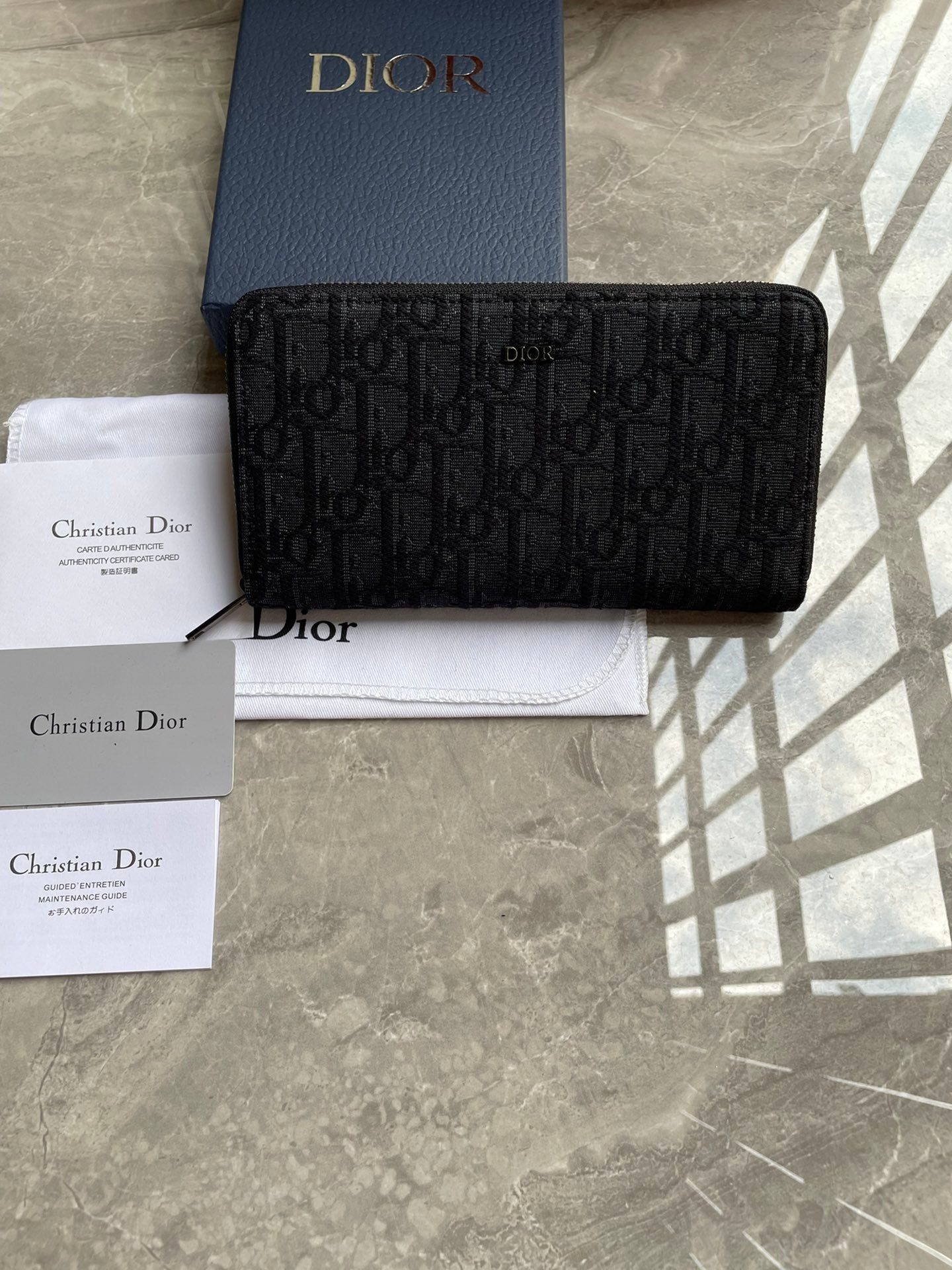 Dior Zipped Long Wallet