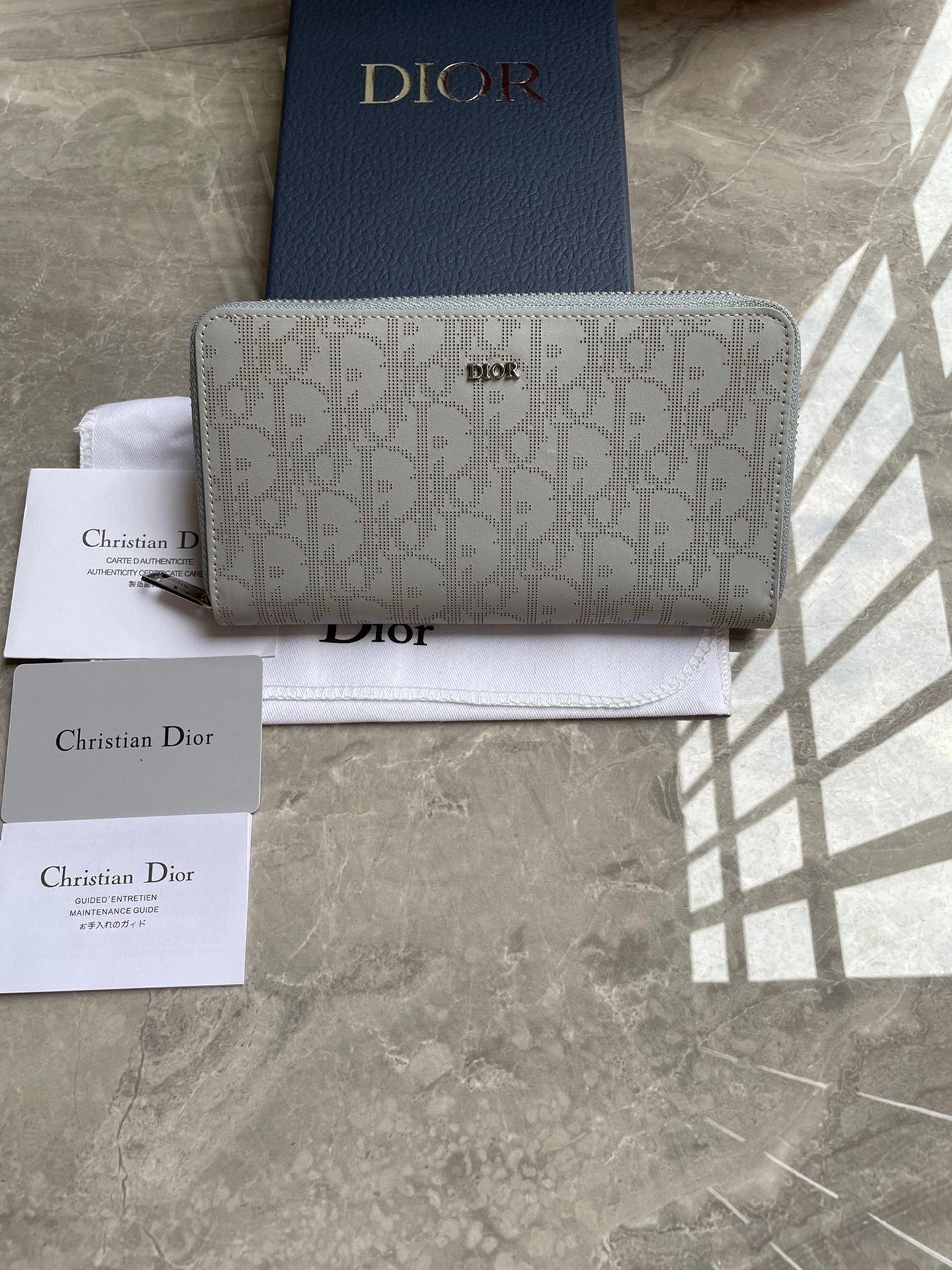 Dior Zipped Long Wallet