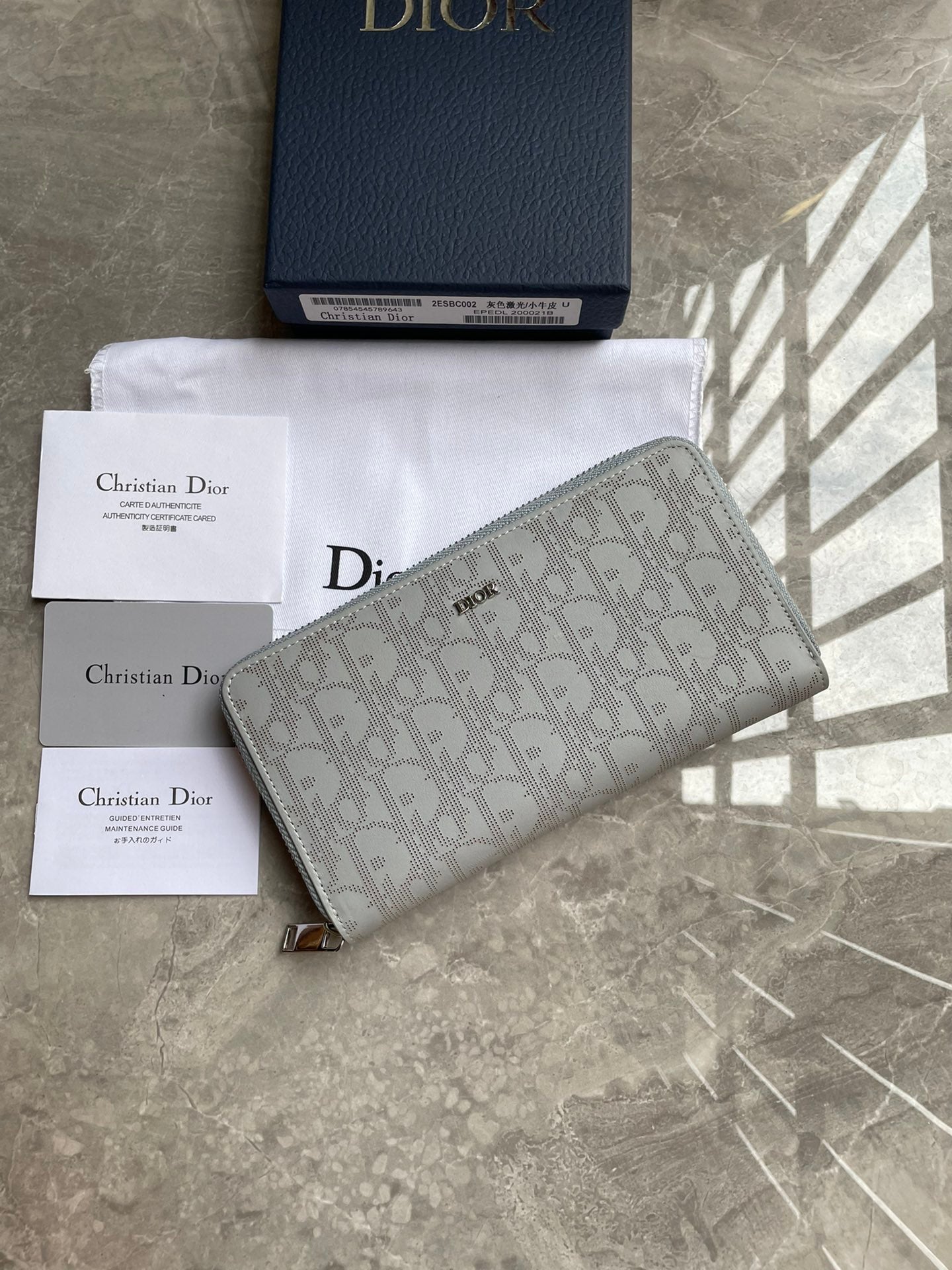 Dior Zipped Long Wallet