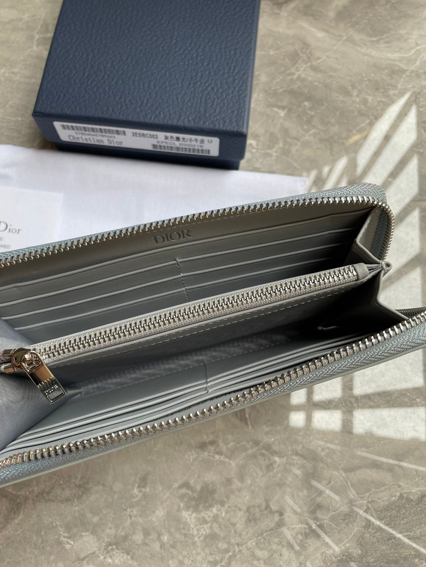 Dior Zipped Long Wallet