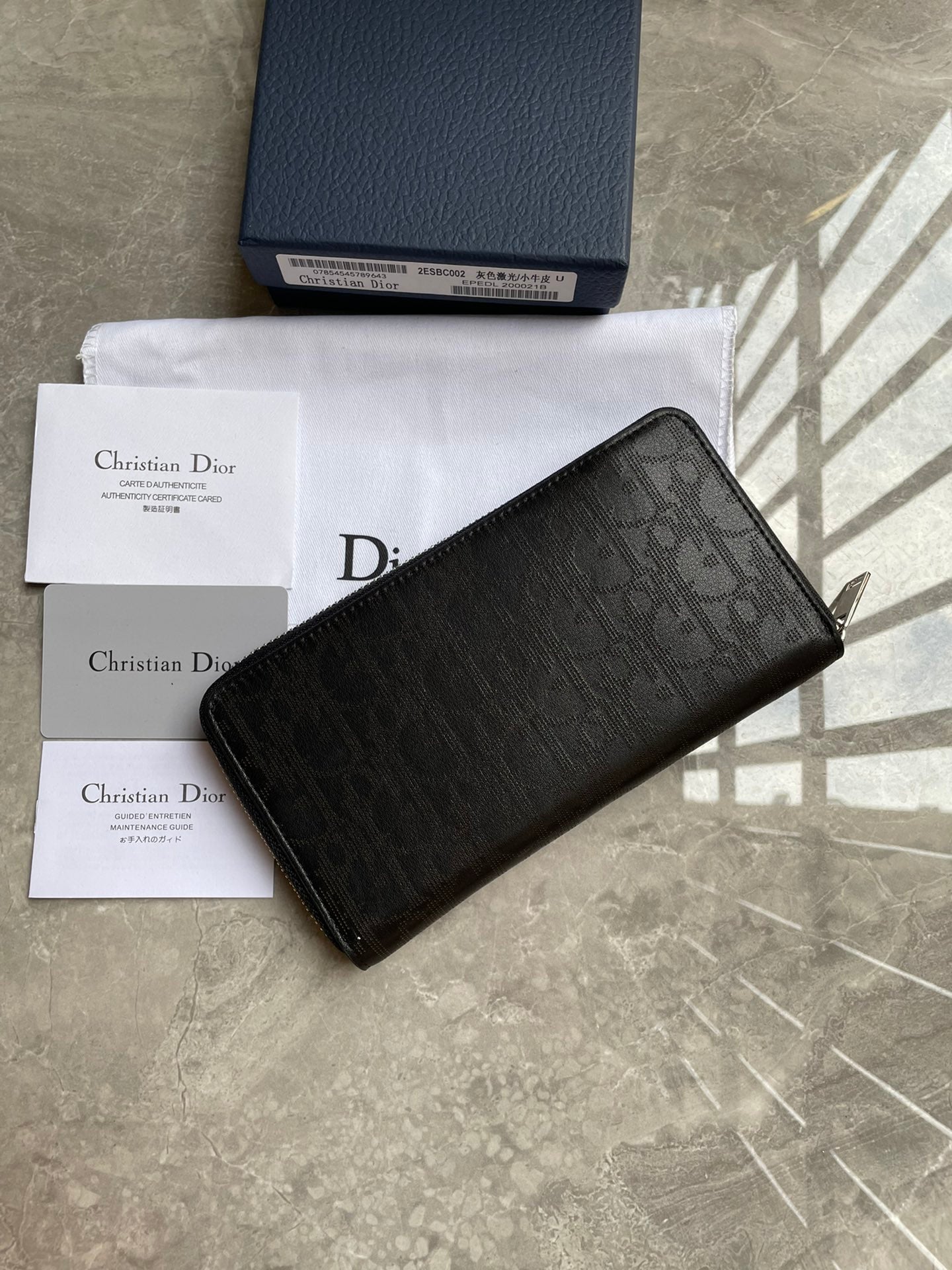 Dior Zipped Long Wallet