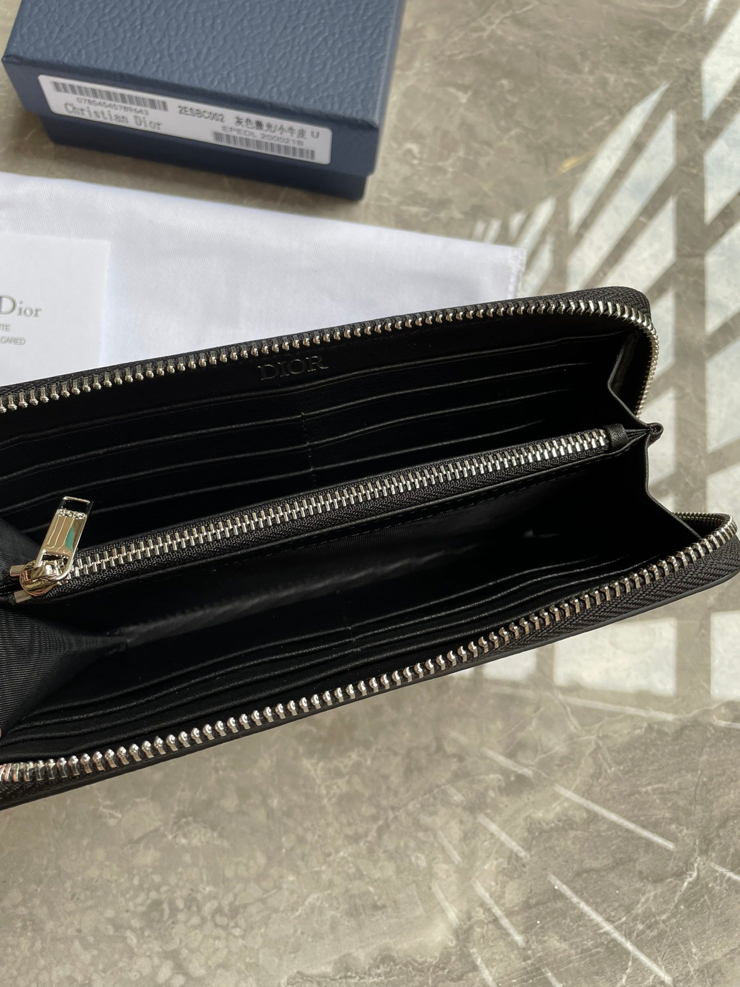 Dior Zipped Long Wallet
