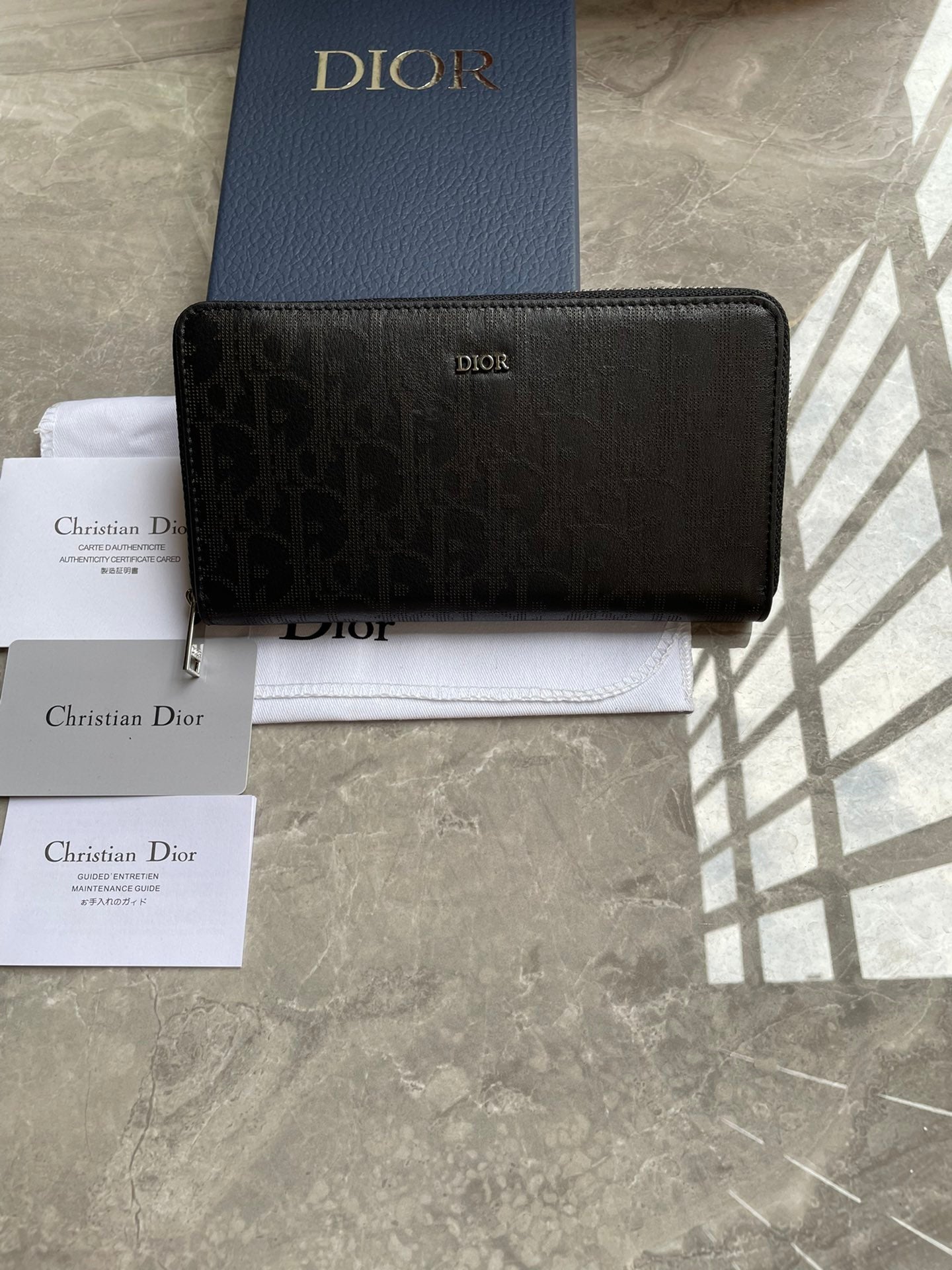 Dior Zipped Long Wallet