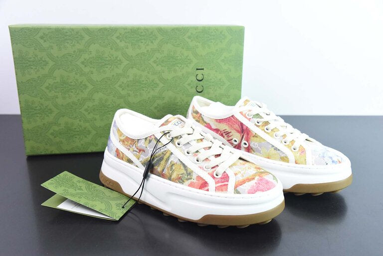 Gucci Tennis 1977 Print Sneakers