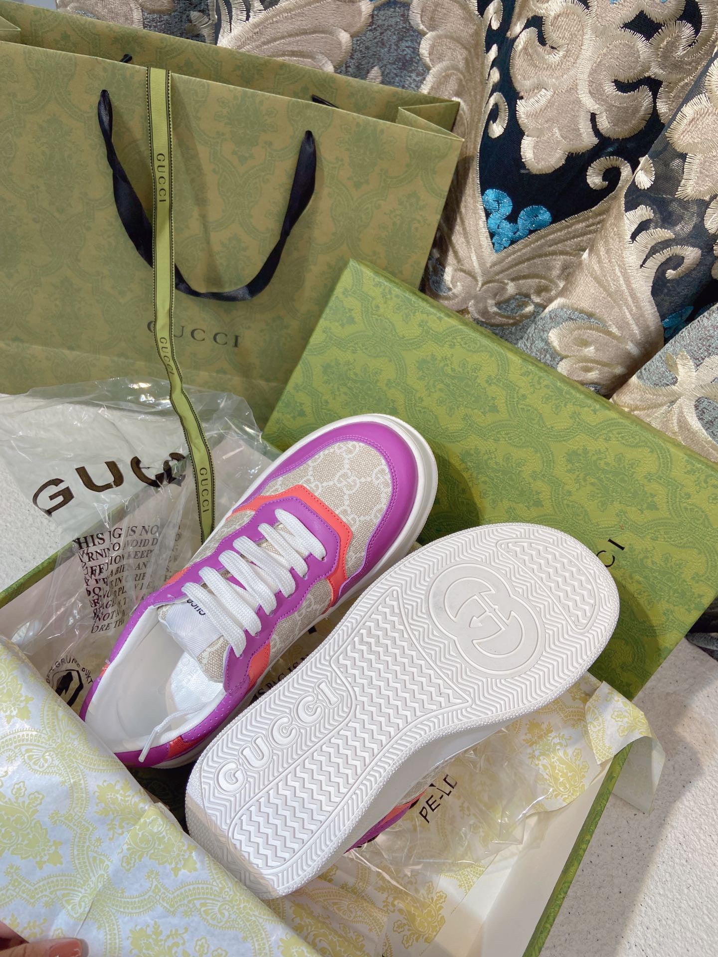 Gucci Chunky B Sneakers